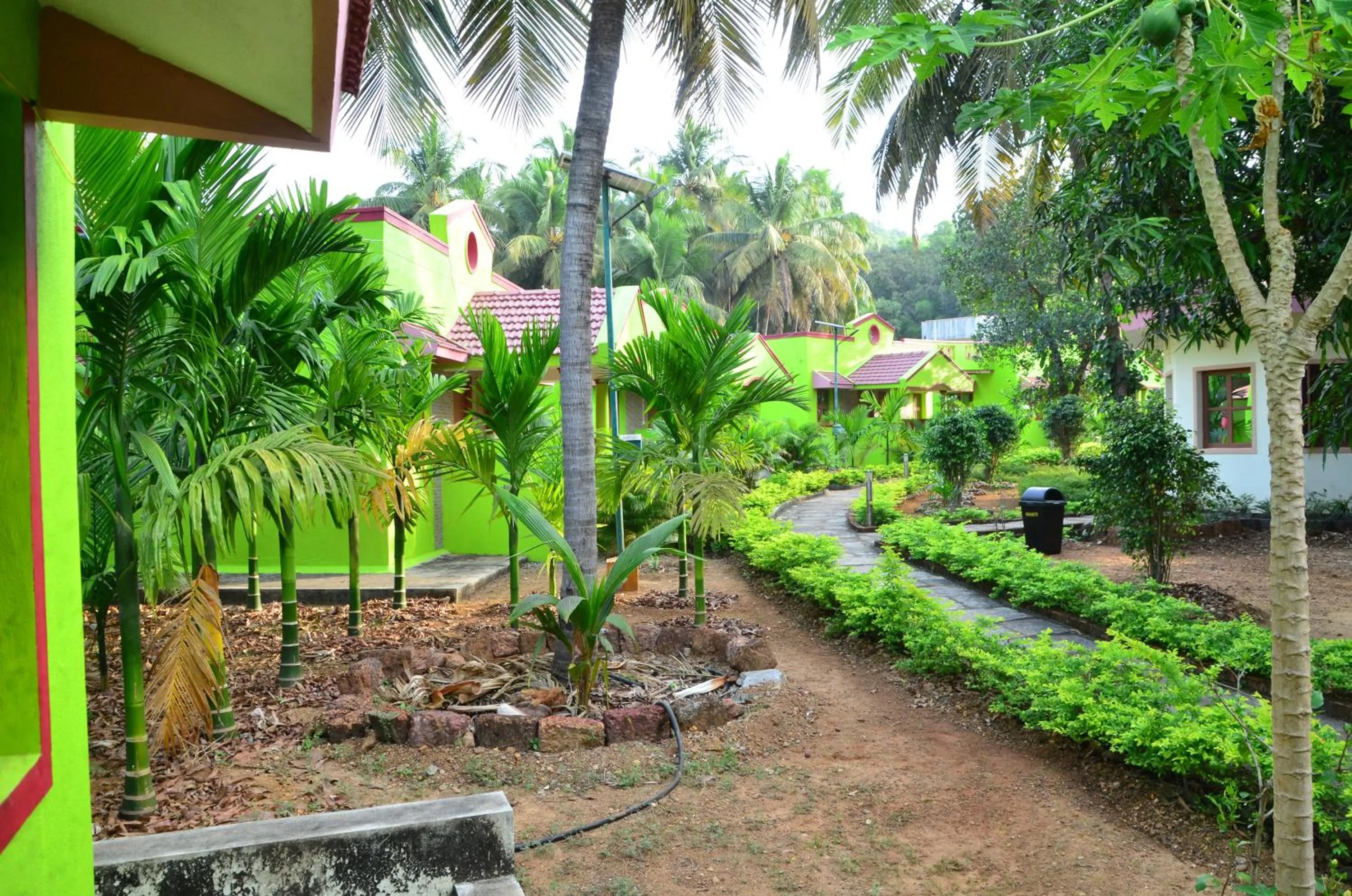 Property building in Sunny's Serenity Resort