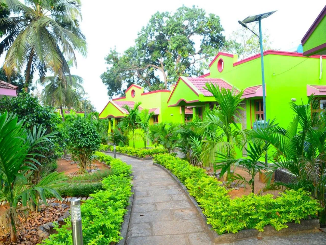 Property building in Sunny's Serenity Resort