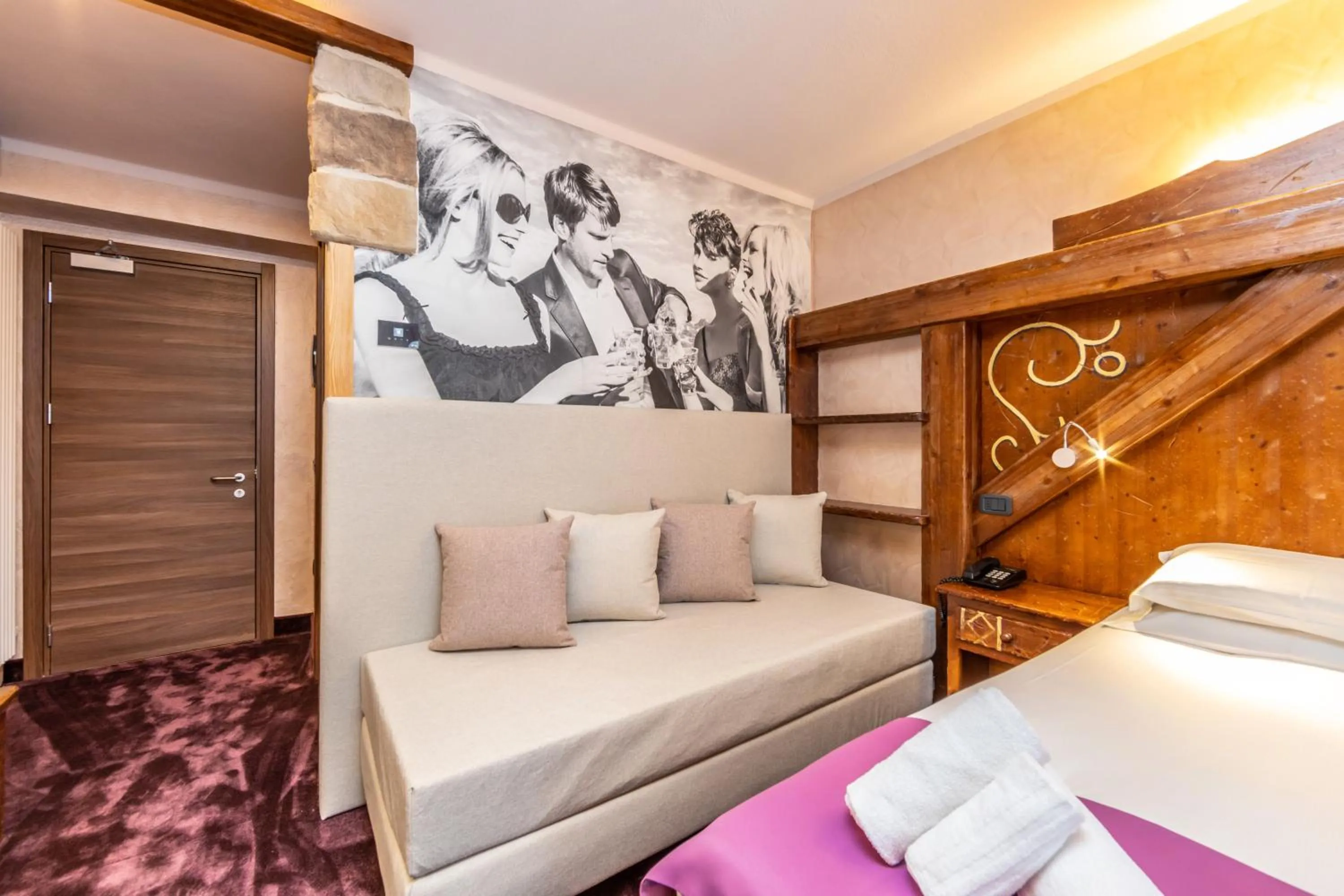 Bedroom, Bed in Garden Wellness Hotel S