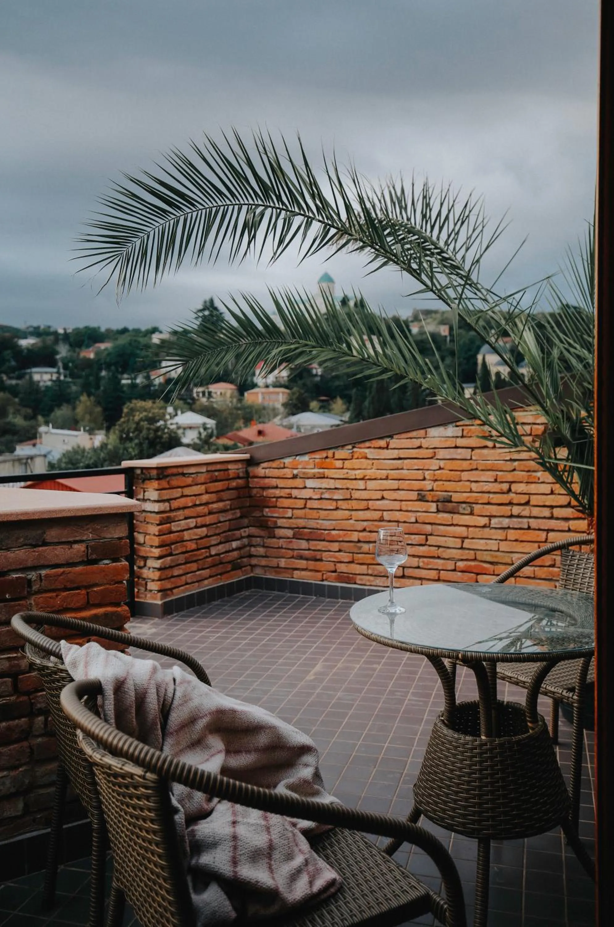 Patio in Hotel Memoire Kutaisi