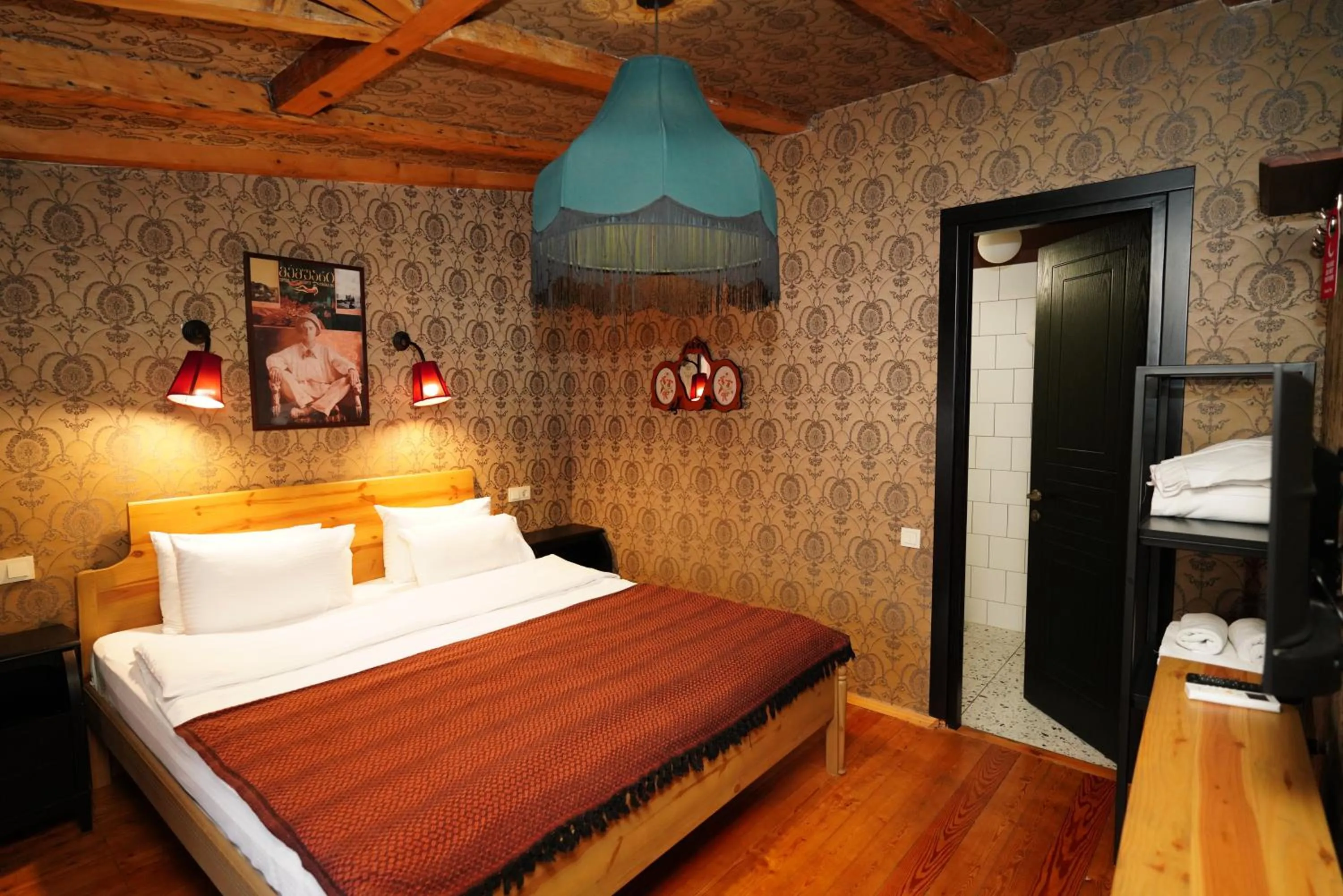 Bedroom, Bed in Hotel Memoire Kutaisi