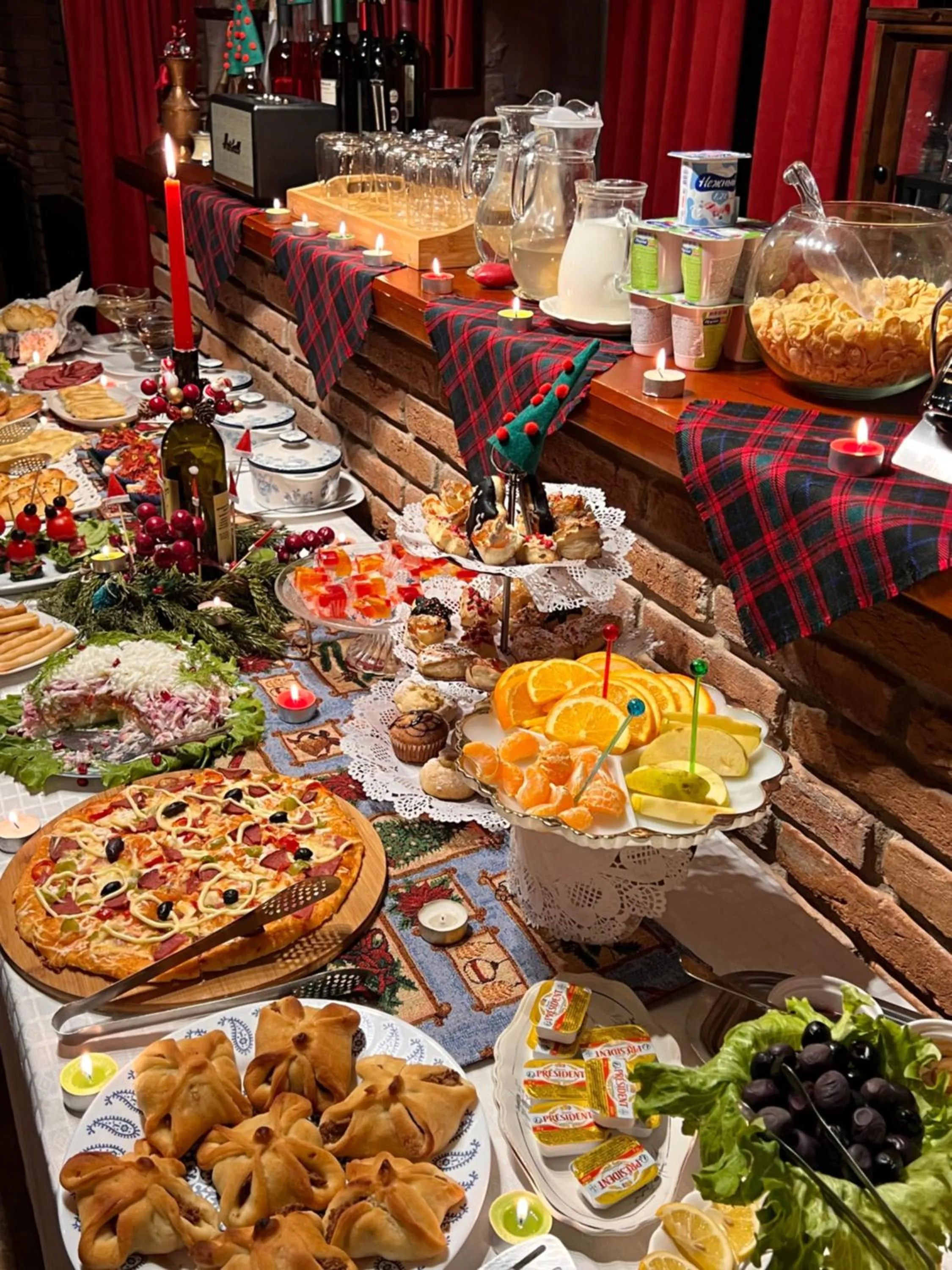 Food in Hotel Memoire Kutaisi