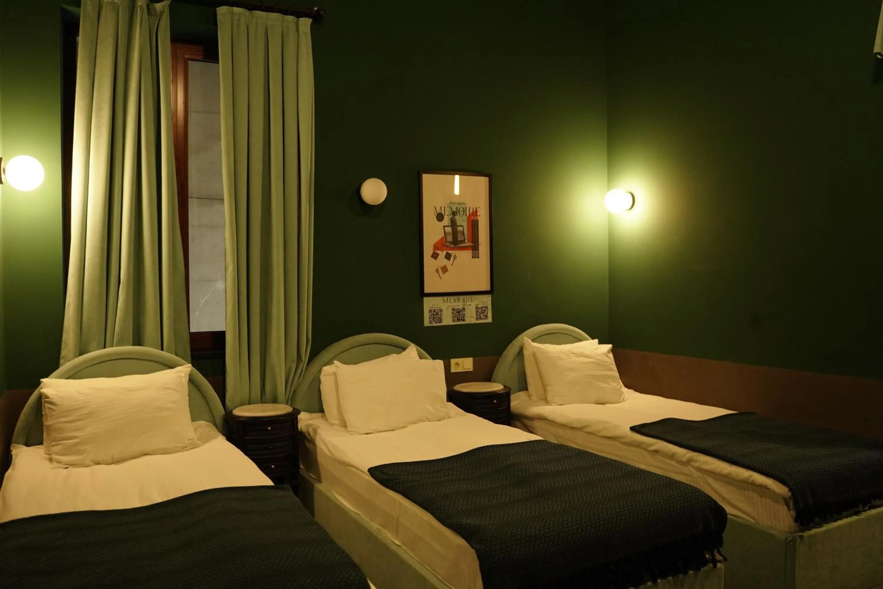 Photo of the whole room, Bed in Hotel Memoire Kutaisi