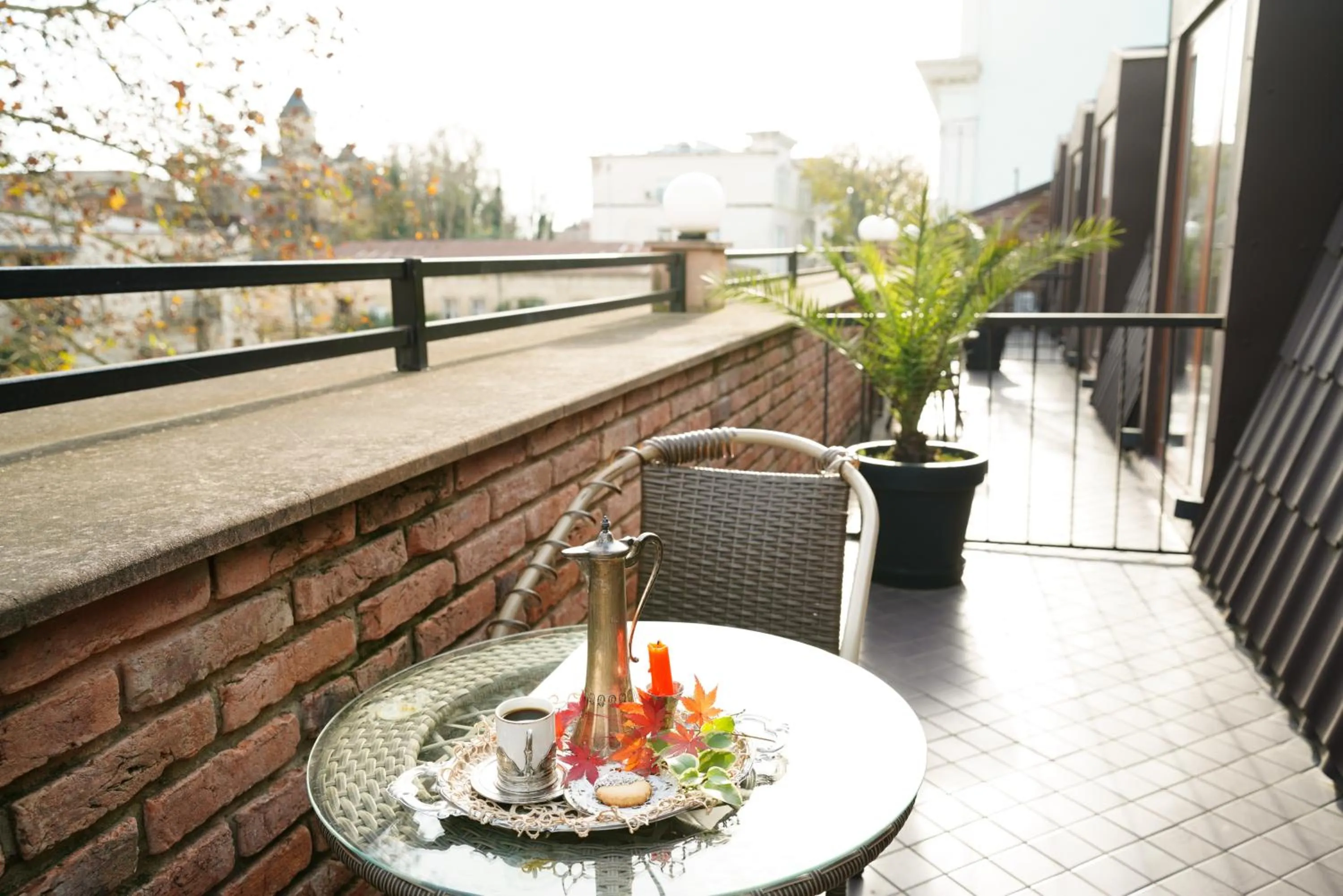 Balcony/Terrace in Hotel Memoire Kutaisi