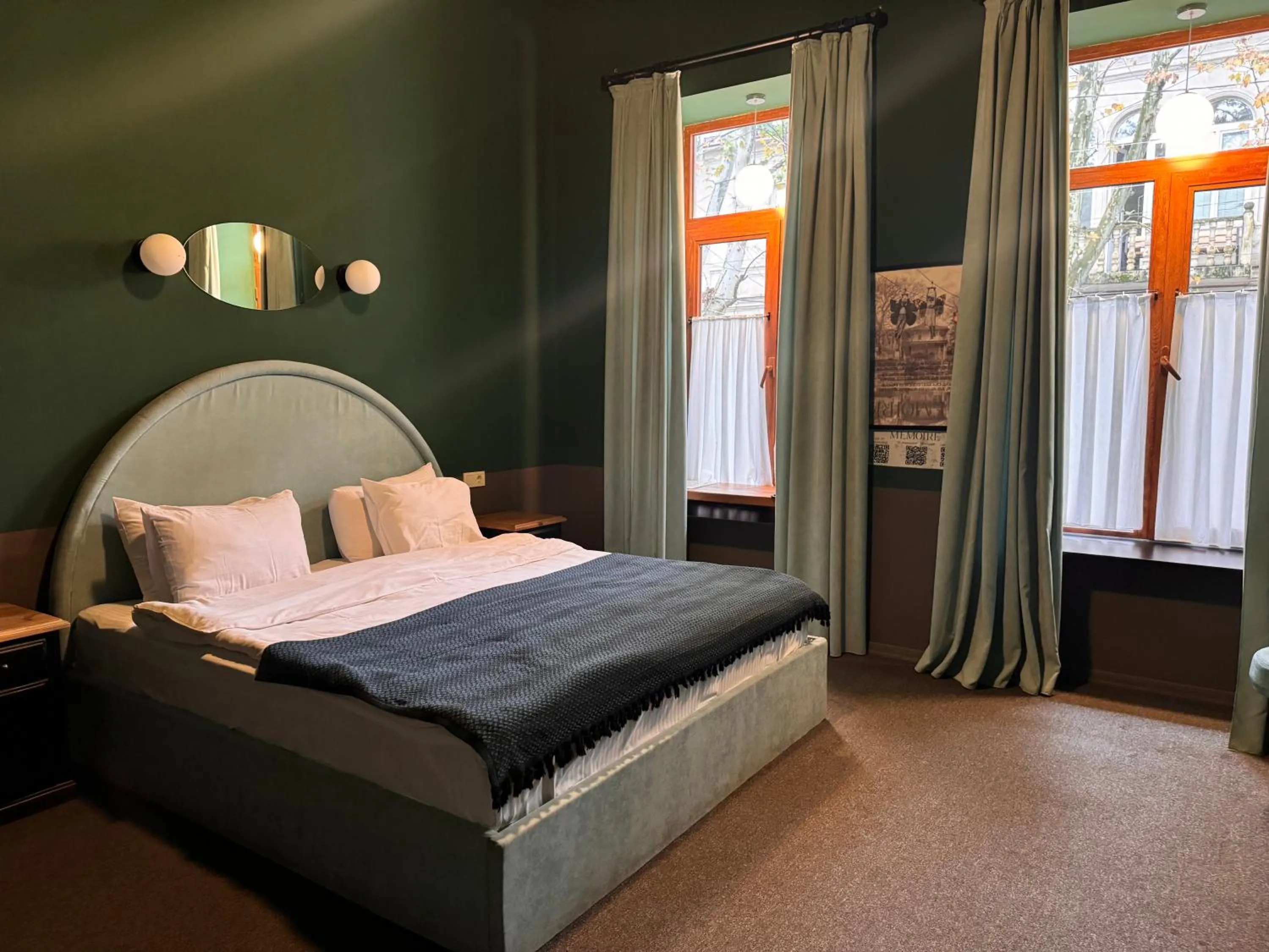 Photo of the whole room, Bed in Hotel Memoire Kutaisi