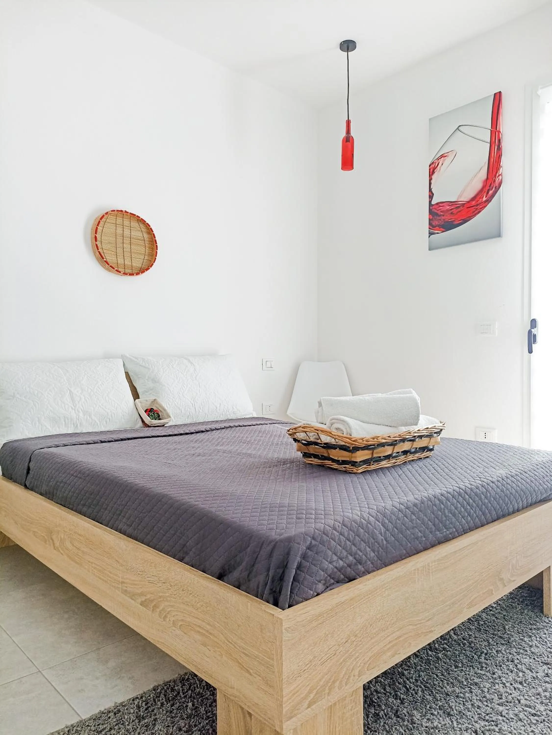 Bed in Kolossoi Guest House