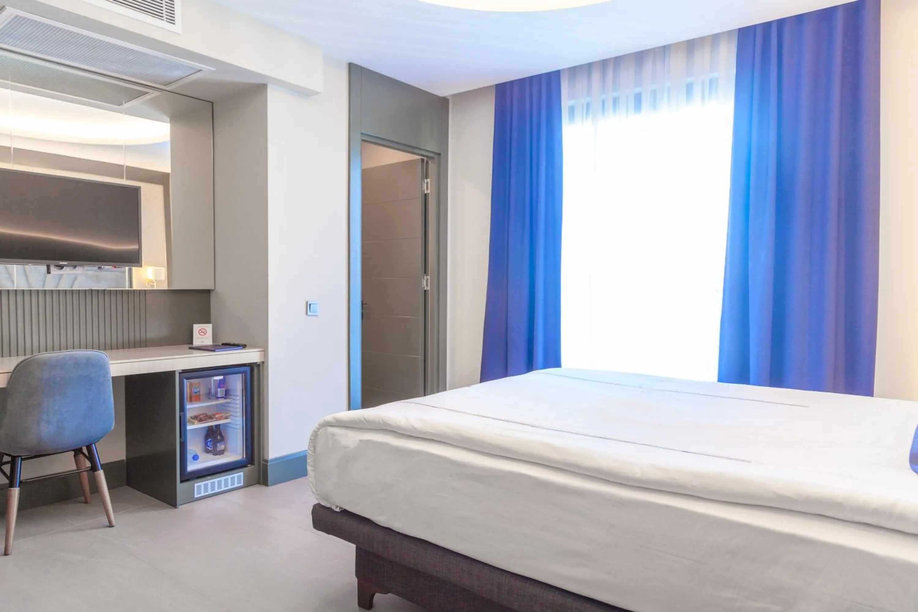 Bed in Türkay Hotel