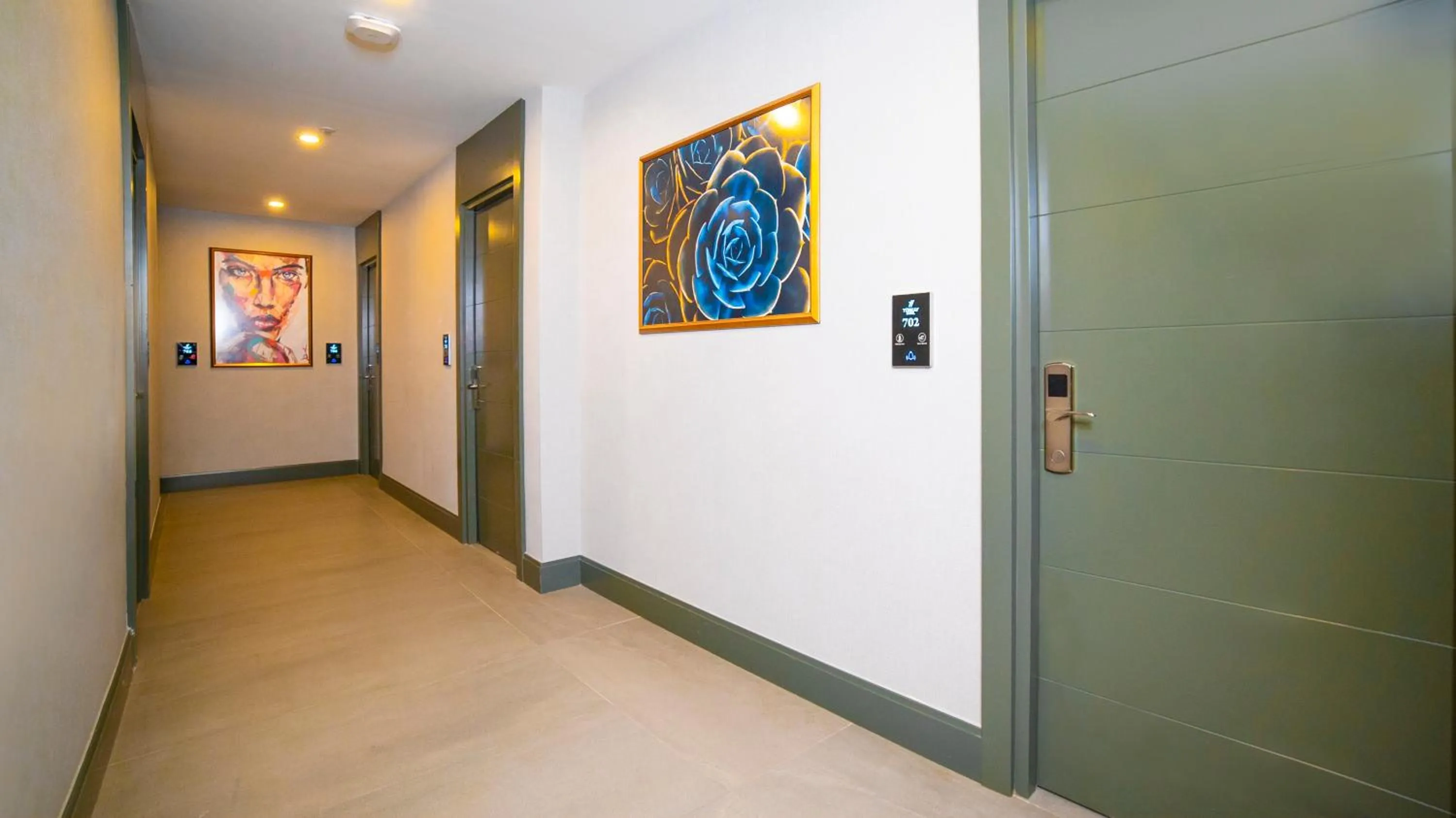 Floor plan in Türkay Hotel