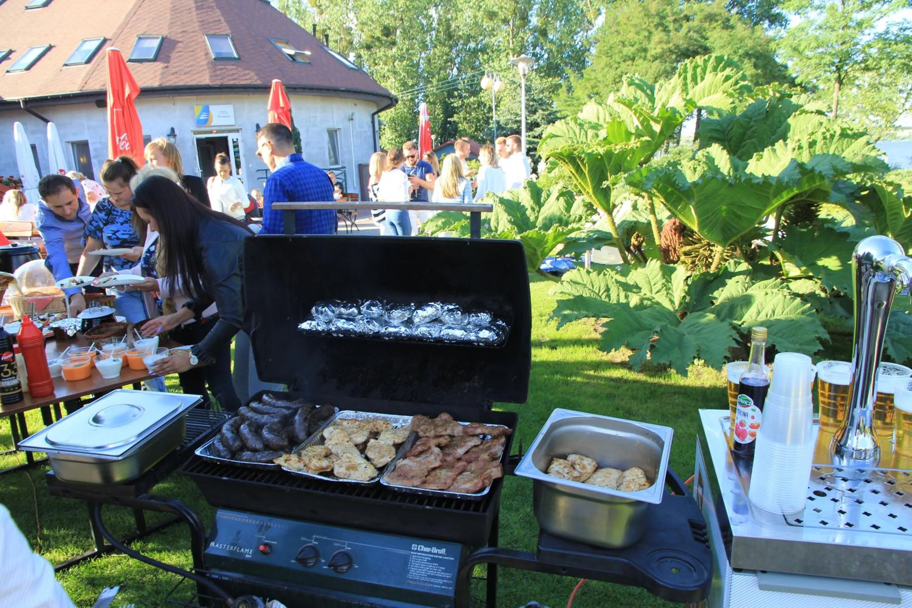 BBQ facilities in Gościniec pod Żaglami