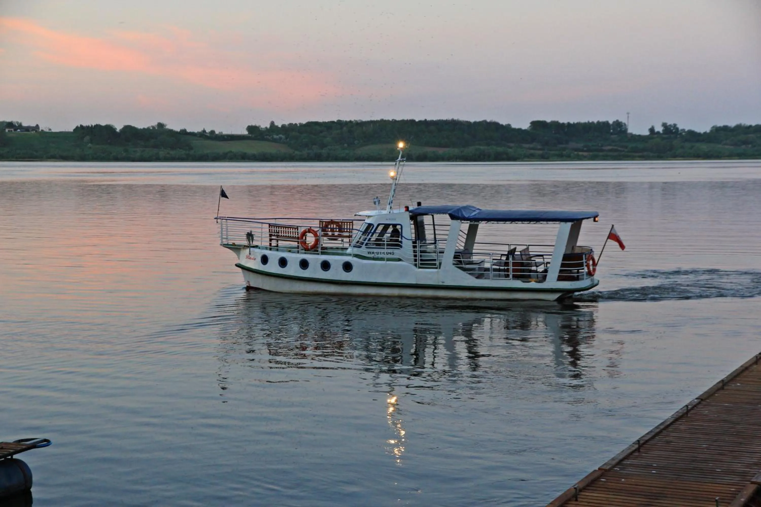 Natural landscape in Gościniec pod Żaglami