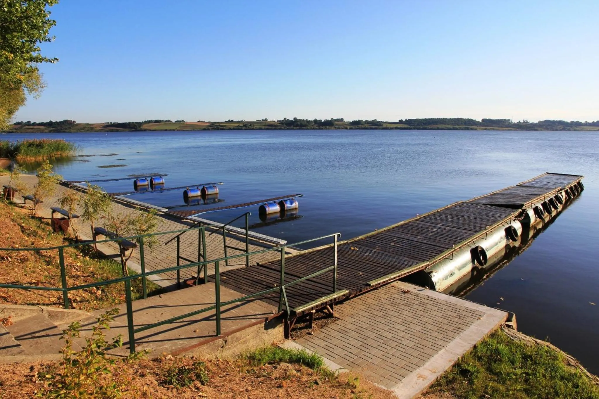 Area and facilities in Gościniec pod Żaglami