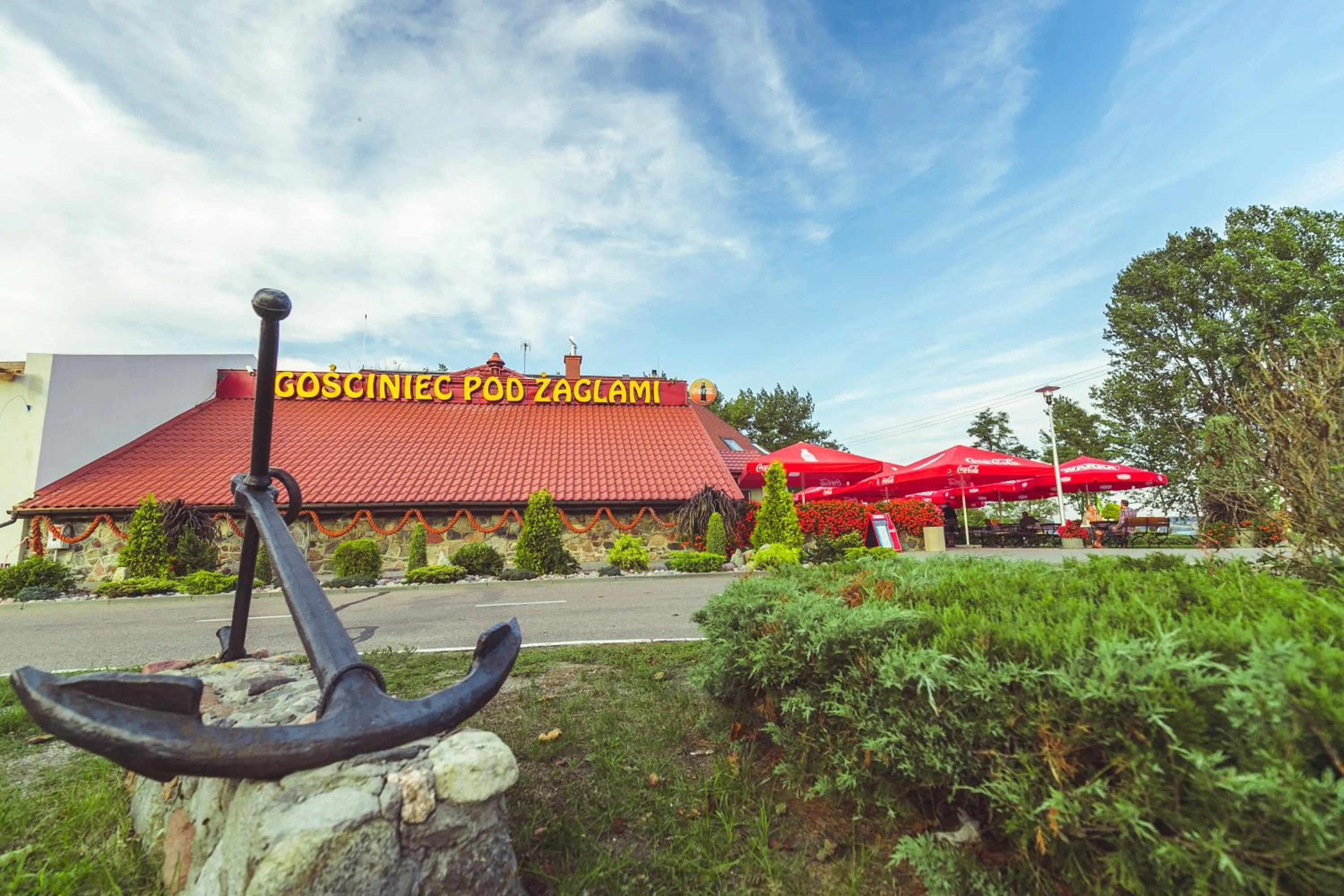 Facade/entrance in Gościniec pod Żaglami