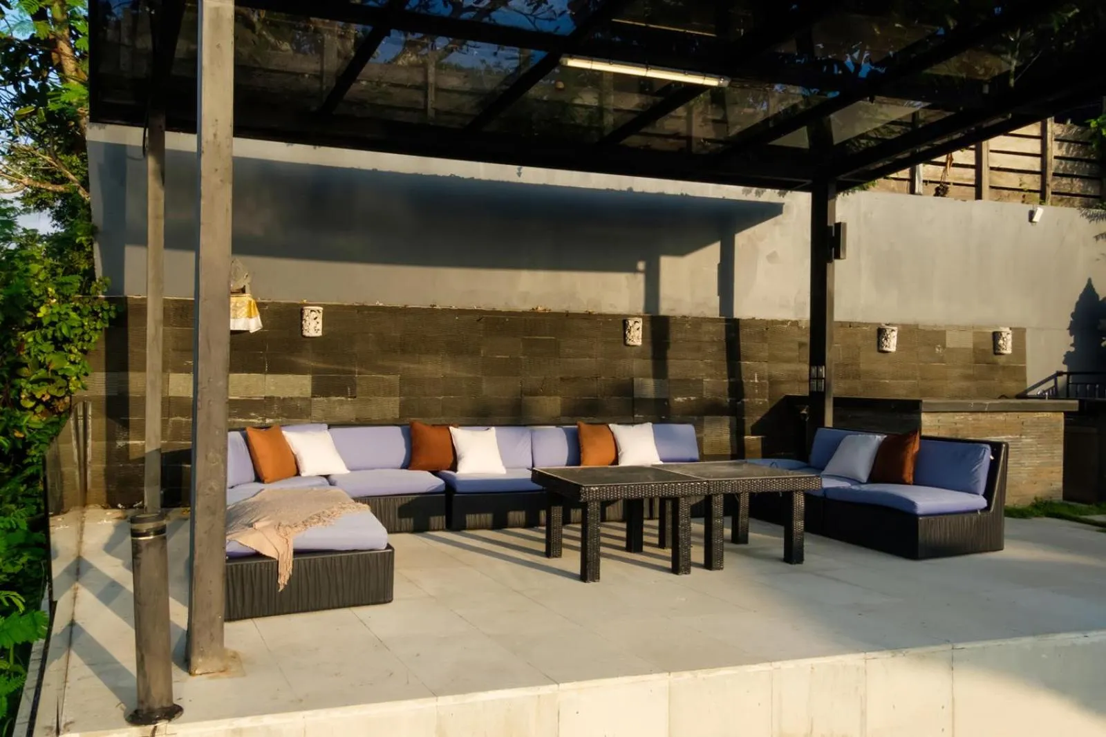 Balcony/Terrace in Suluban Cliff Bali Villa