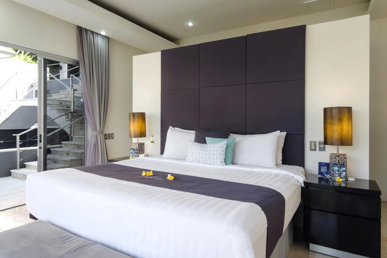 Bedroom, Bed in Suluban Cliff Bali Villa