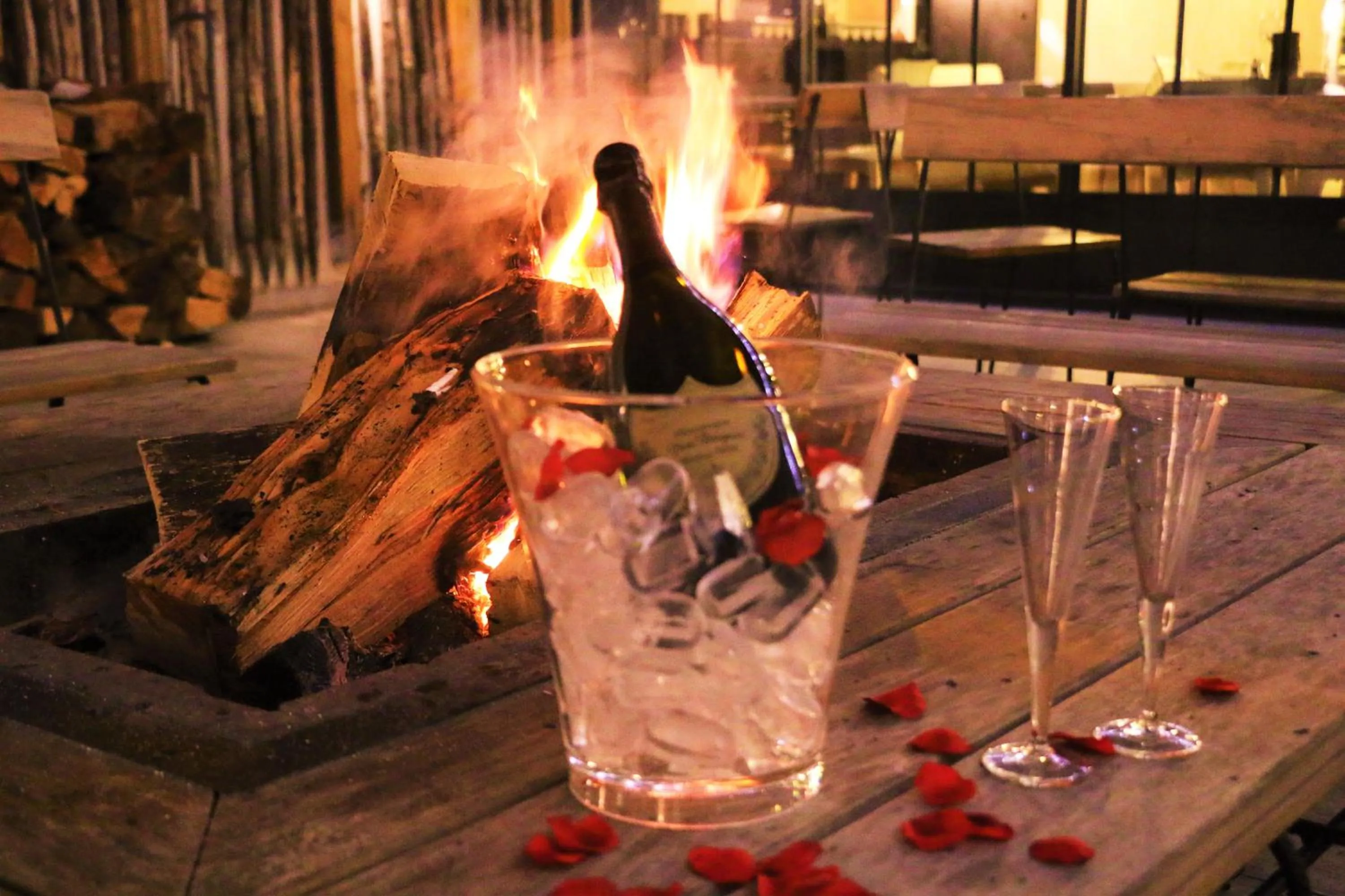 Alcoholic drinks in Rock Noir & Spa