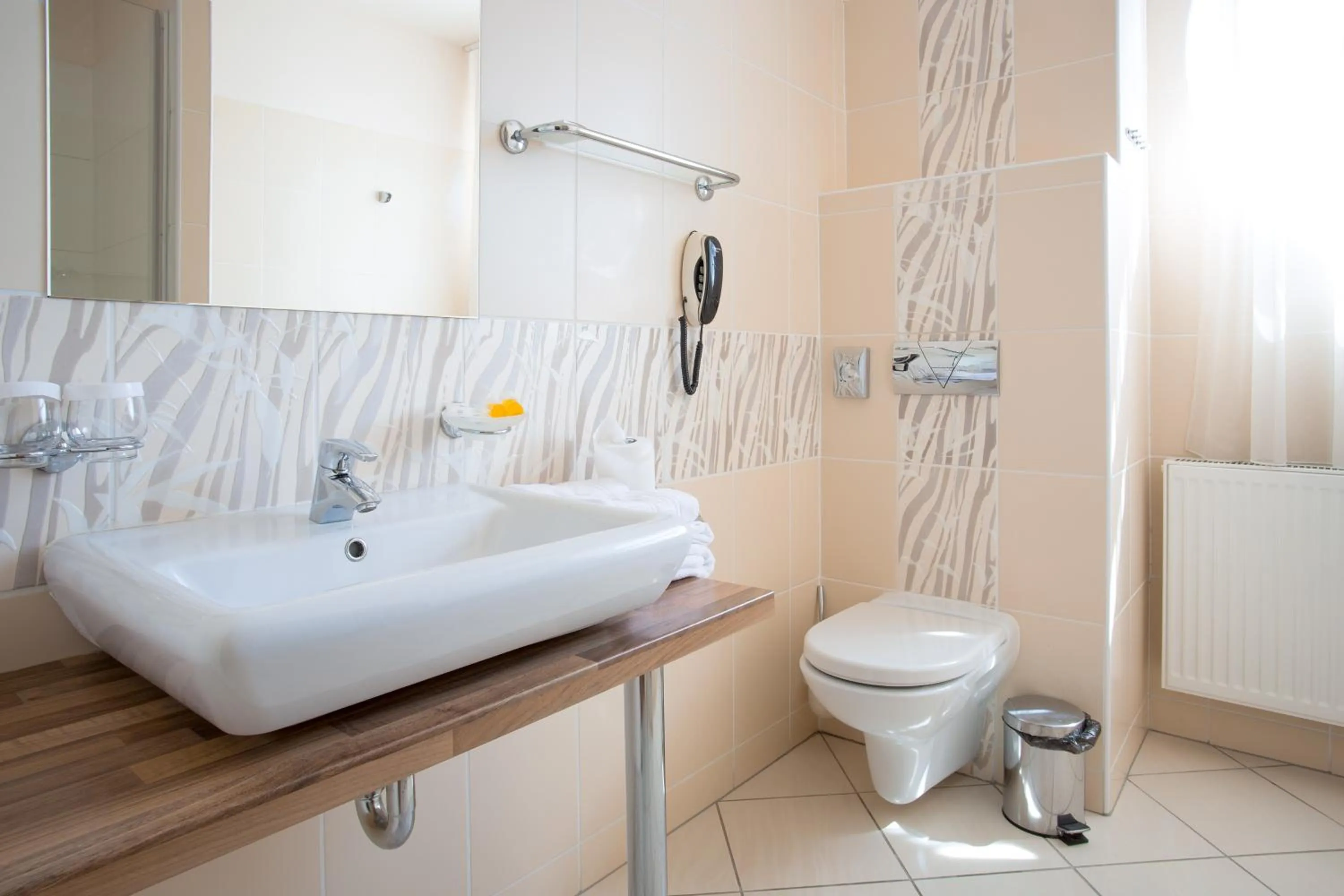 Toilet in Hotel U Pramenu