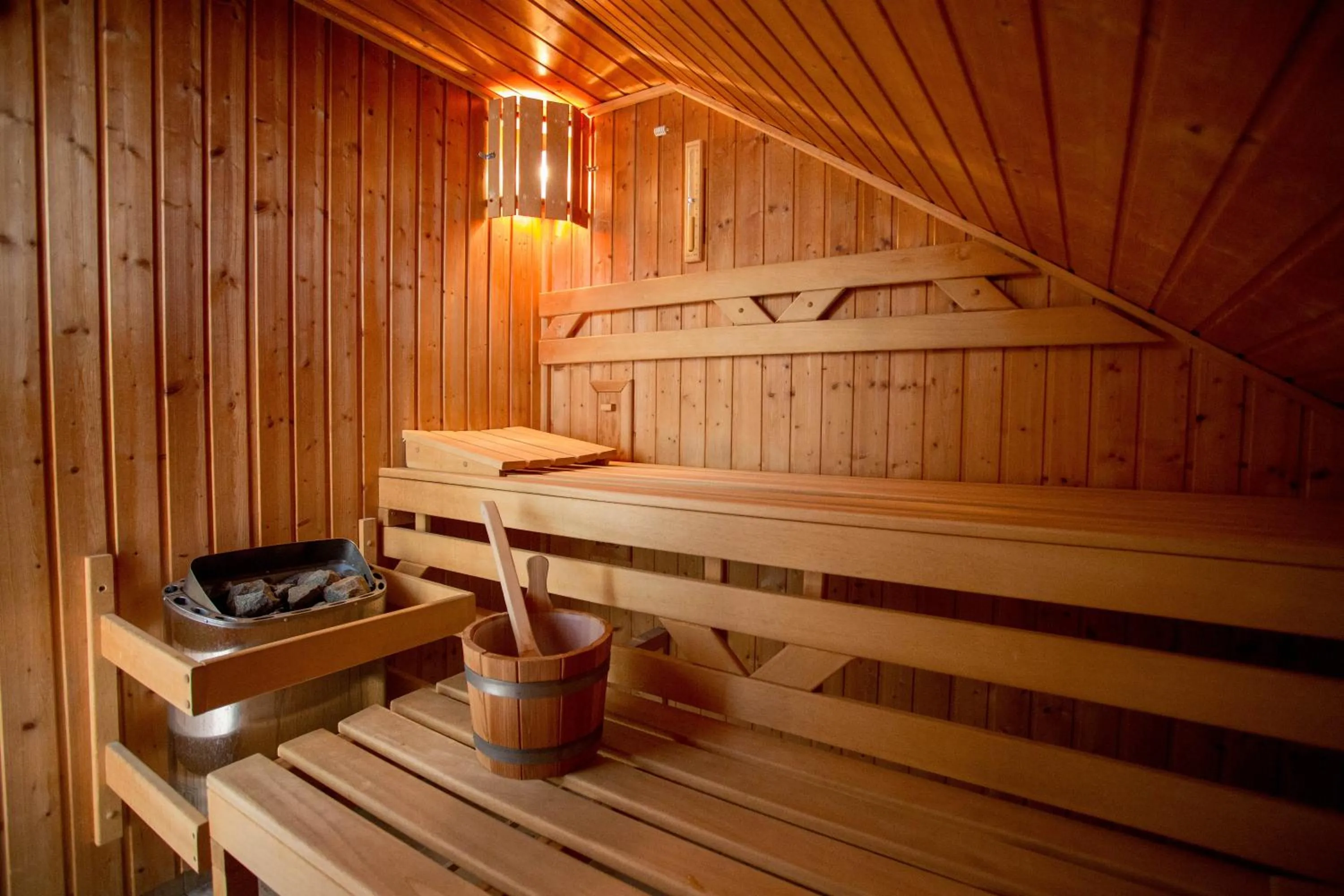 Sauna in Hotel U Pramenu
