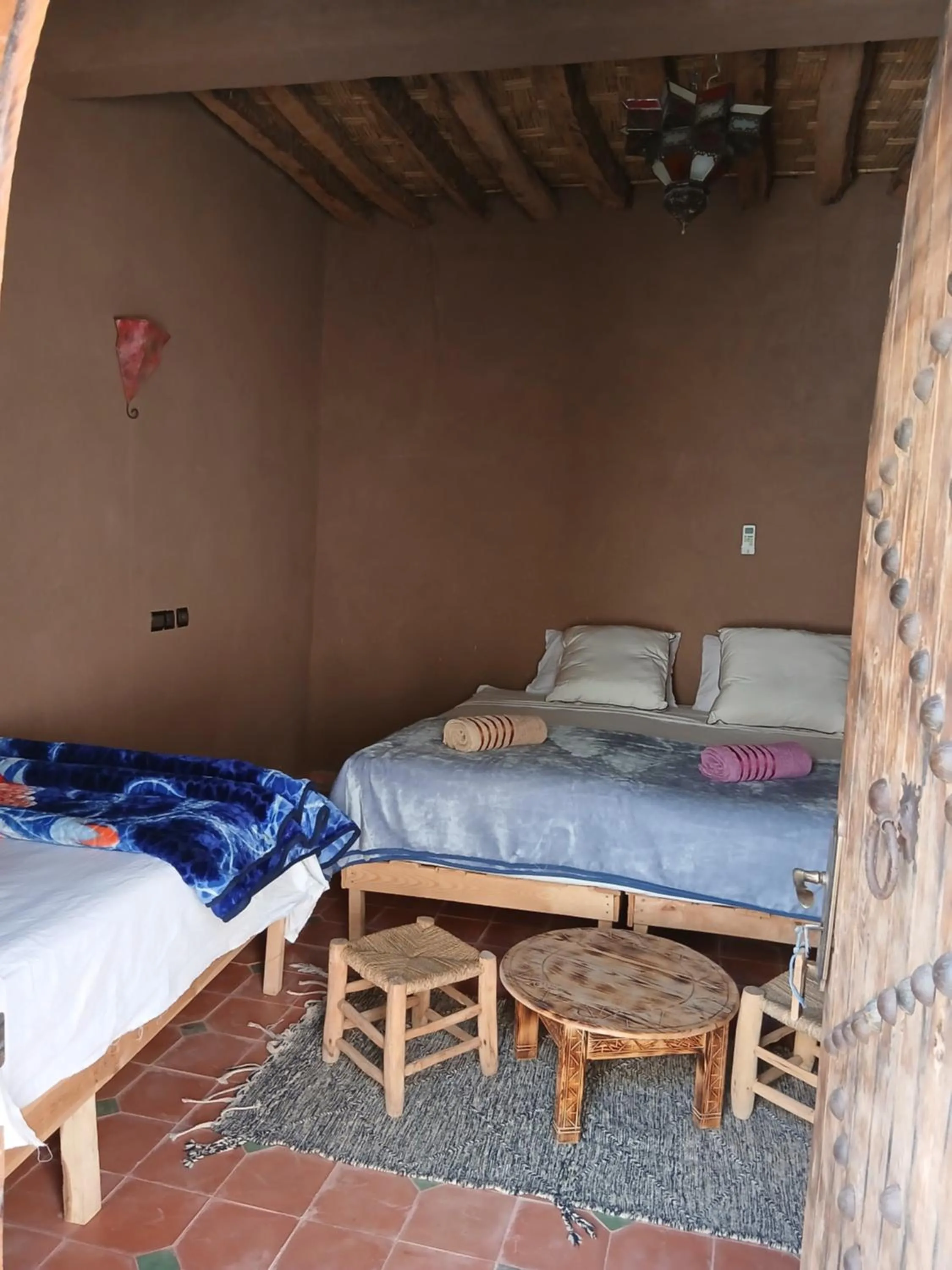Bed in Auberge Kasbah Dar Sahara Tours