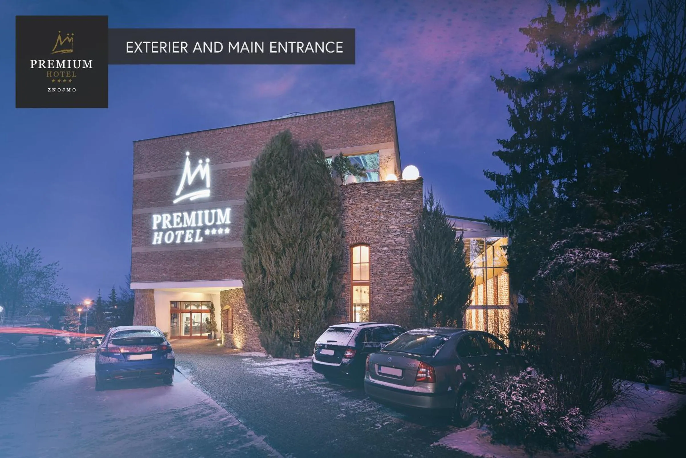 Property building in PREMIUM Wellness & Wine Hotel Znojmo