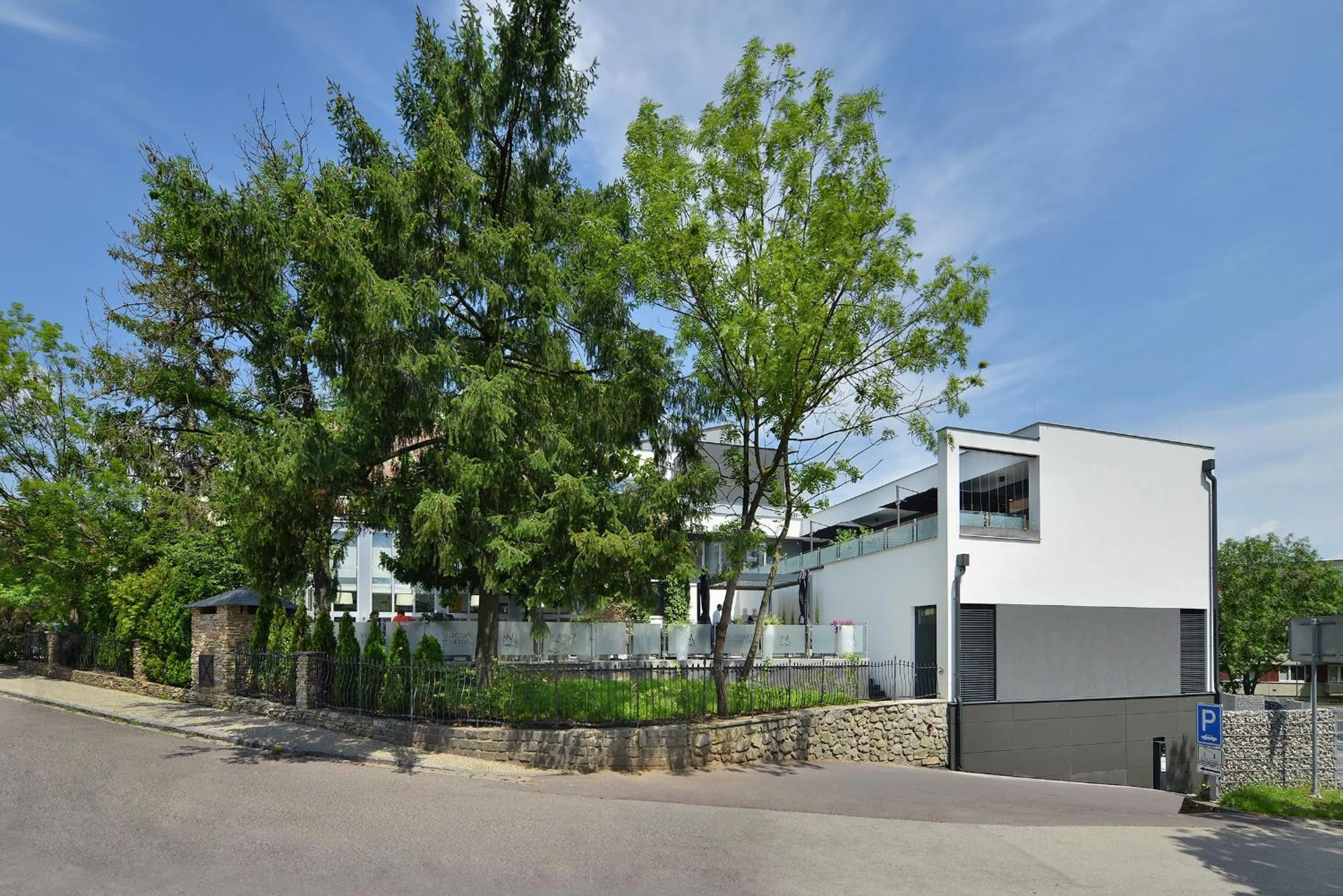 Facade/entrance in PREMIUM Wellness & Wine Hotel Znojmo