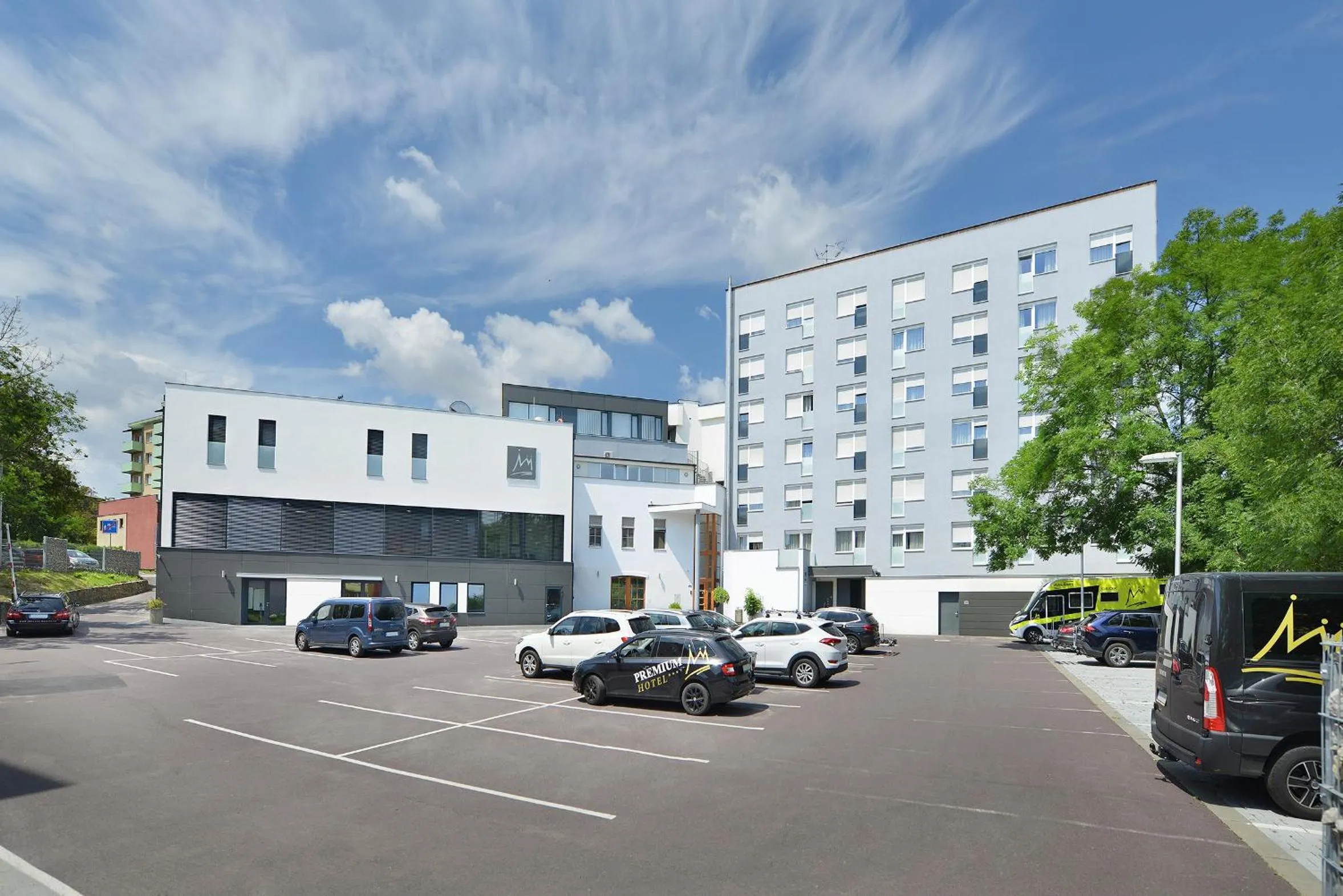 Property building in PREMIUM Wellness & Wine Hotel Znojmo