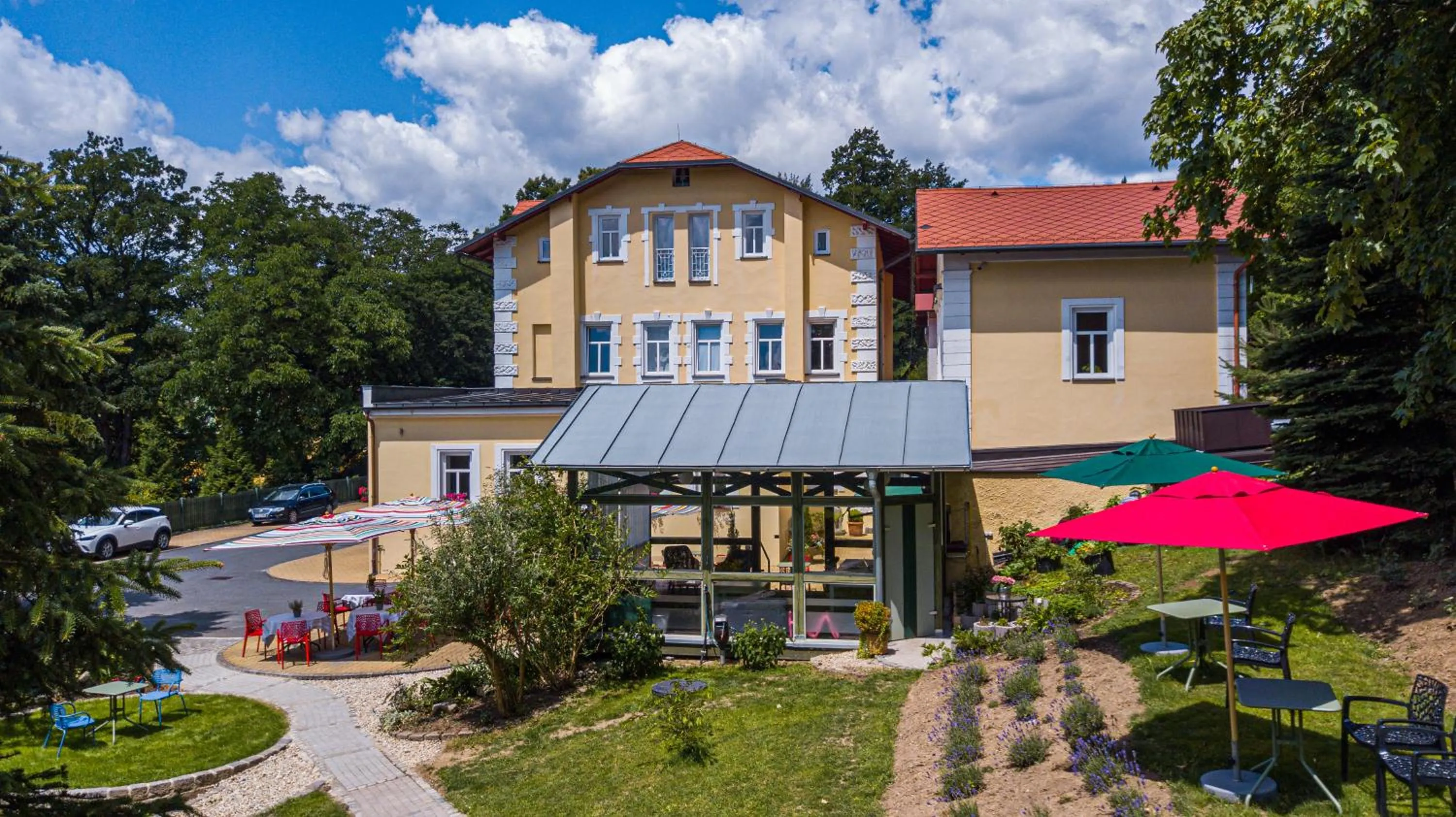 Property building in Boutique Hotel SwissHouse