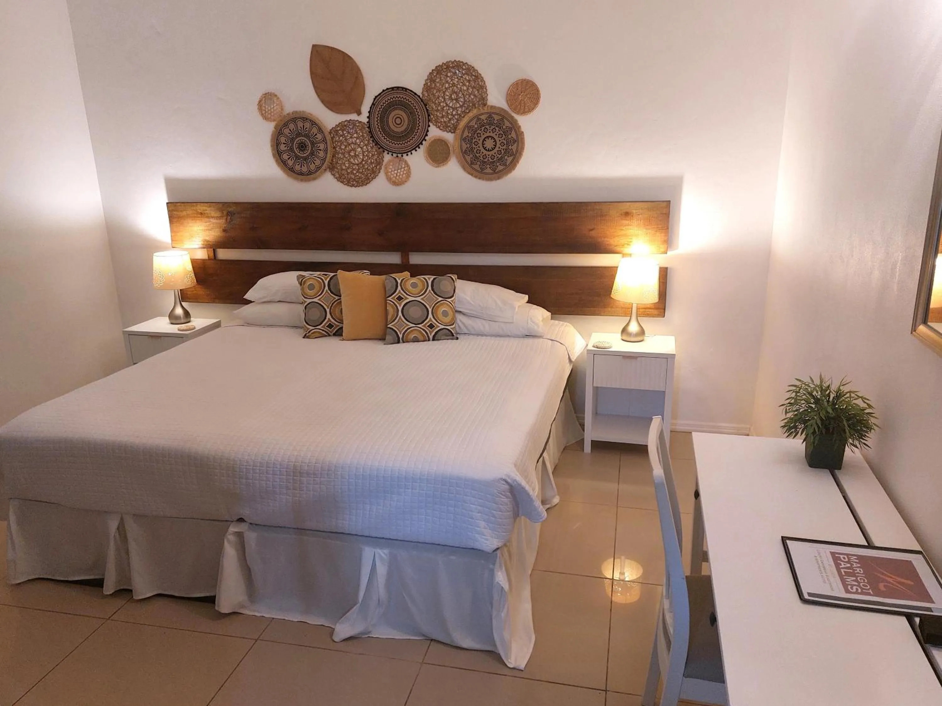 Bedroom, Bed in Marigot Palms Luxury Caribbean Apartment Suites