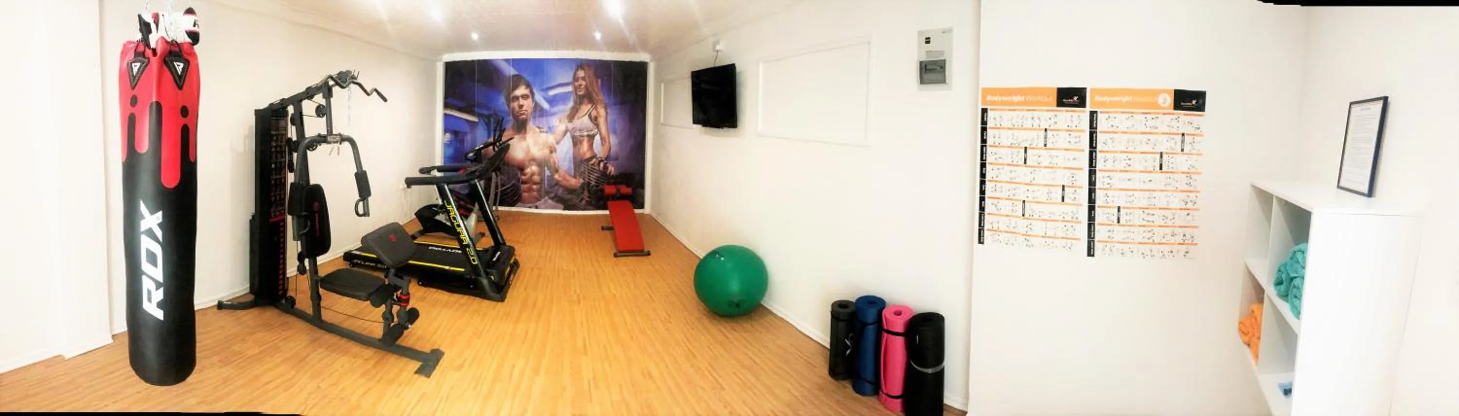 Fitness centre/facilities in Marigot Palms Luxury Caribbean Apartment Suites