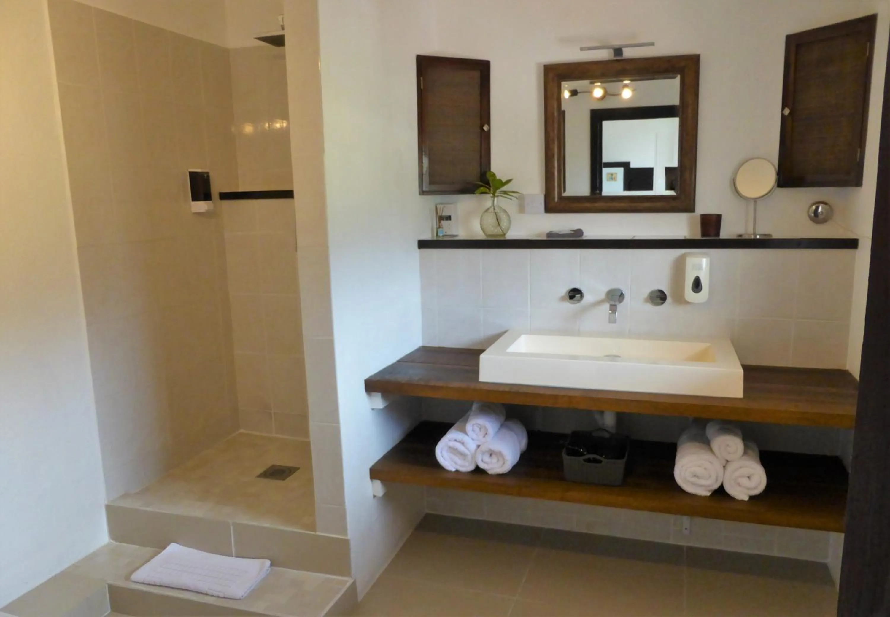 Bathroom in Marigot Palms Luxury Caribbean Apartment Suites