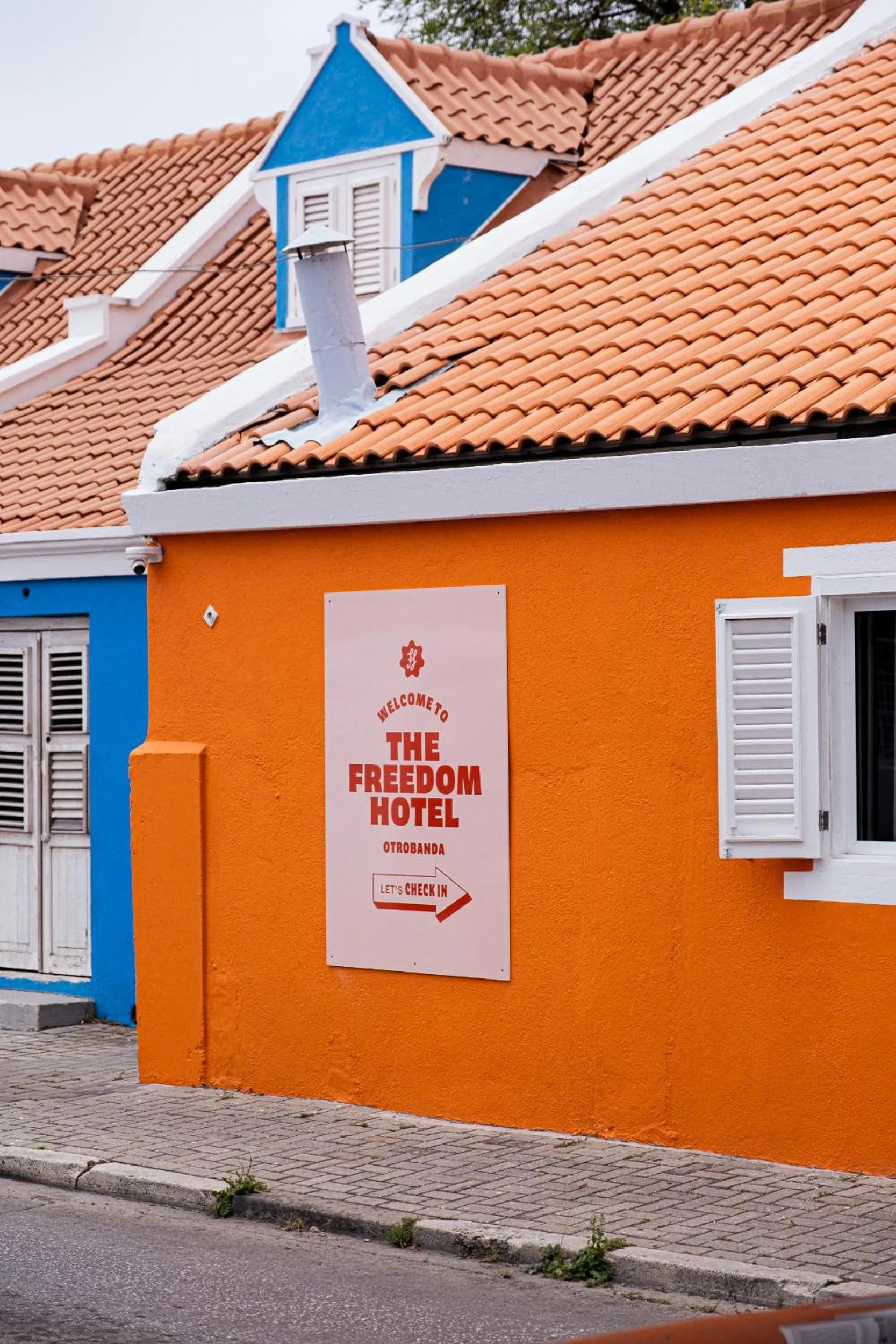 Facade/entrance in The Freedom Hotel