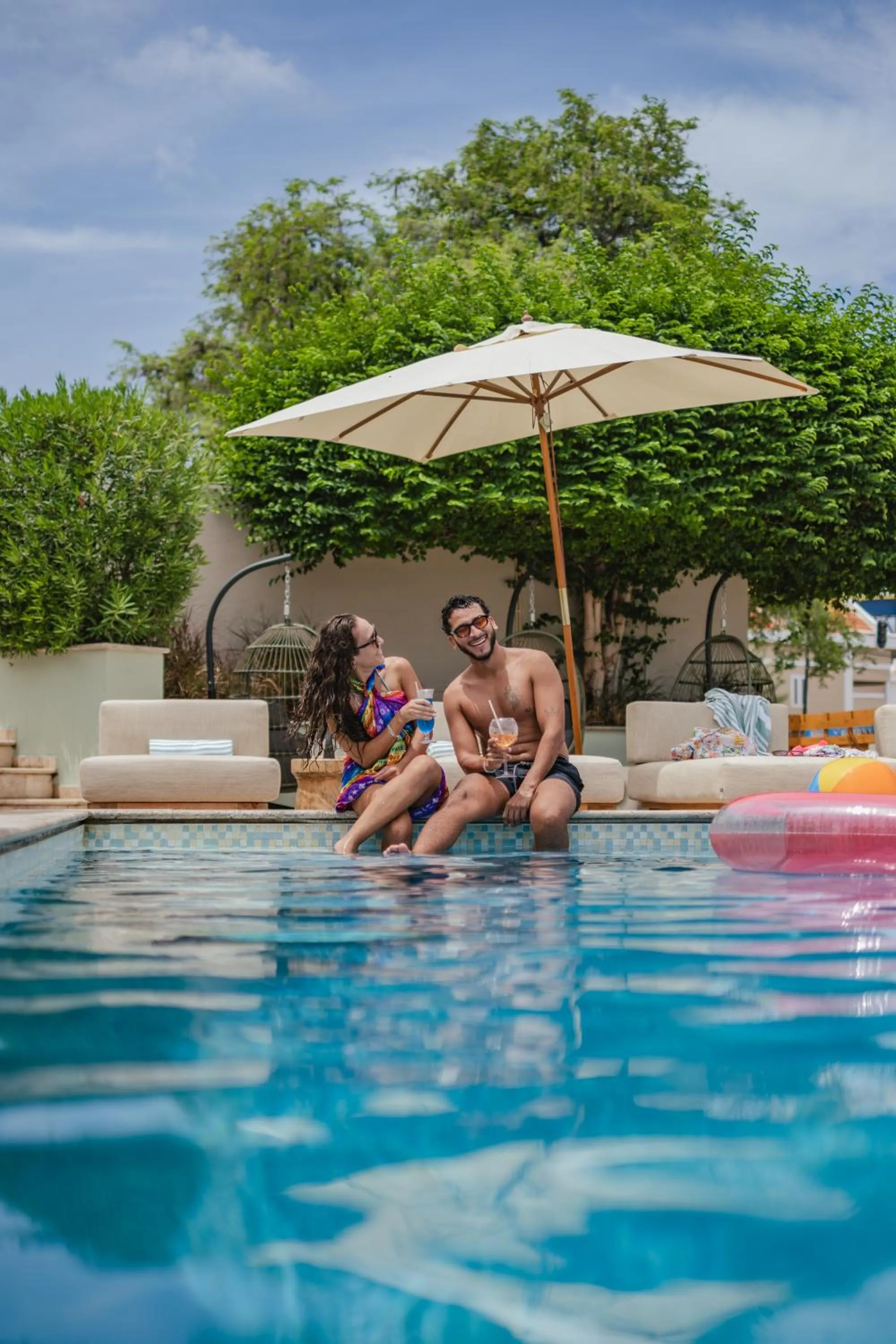Swimming pool in The Freedom Hotel