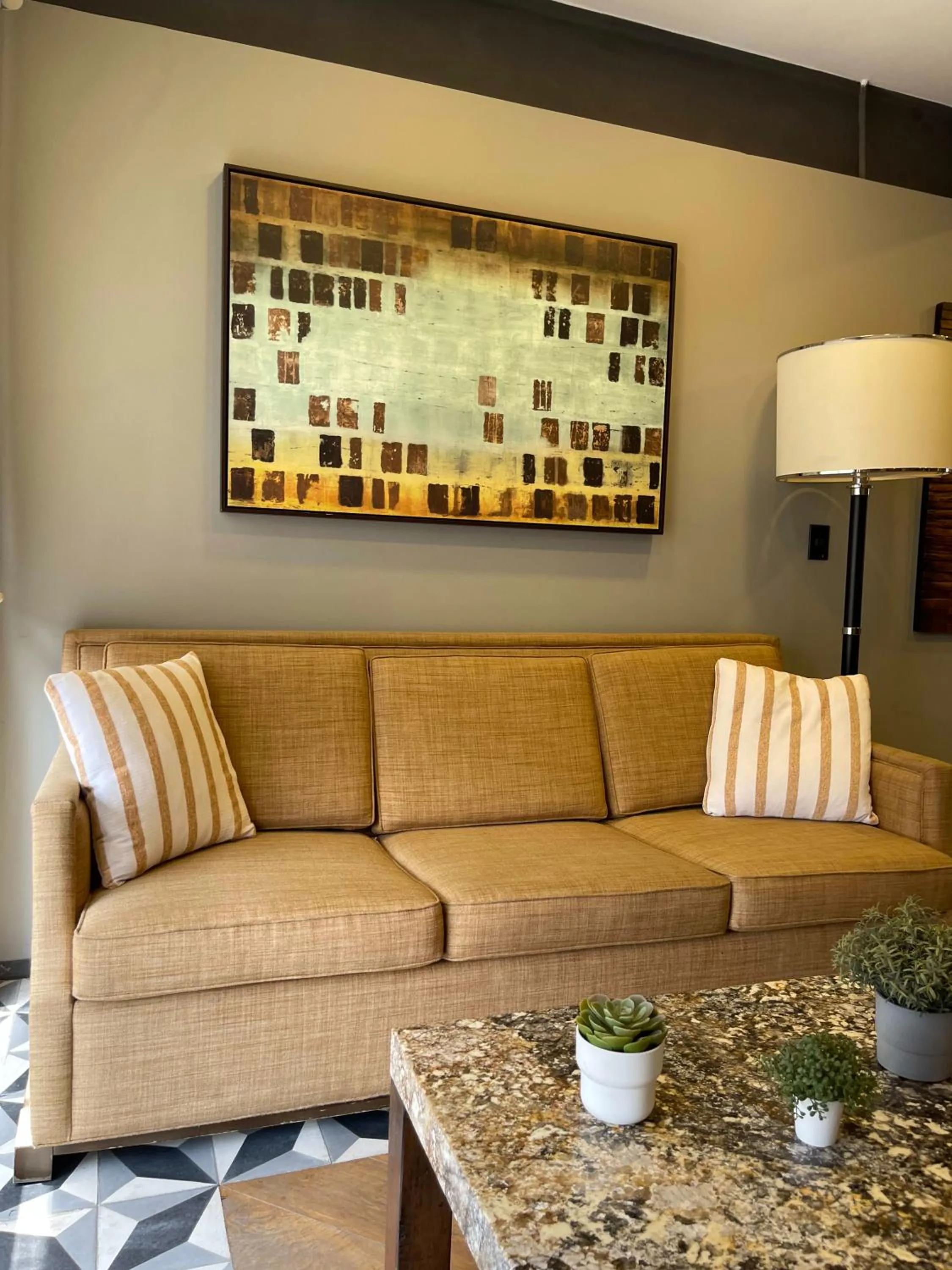 Seating Area in Departamento en la CONDESA Cama KING SIZE