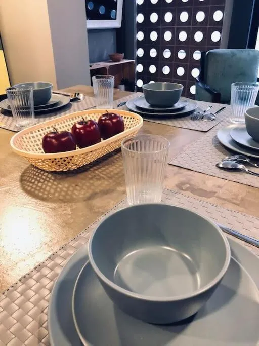 Dining Area in Departamento muy amplio y moderno en la CONDESA