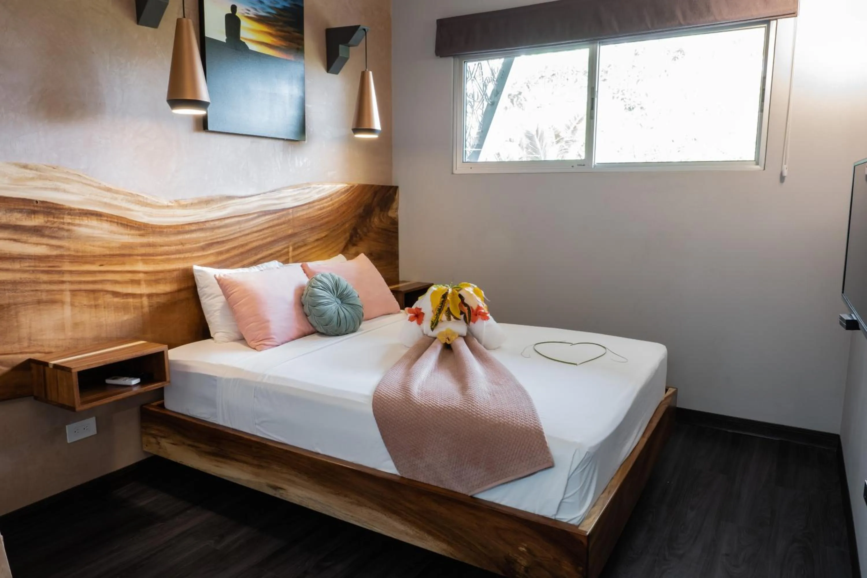 Bed in Hotel FAREMITI Uvita