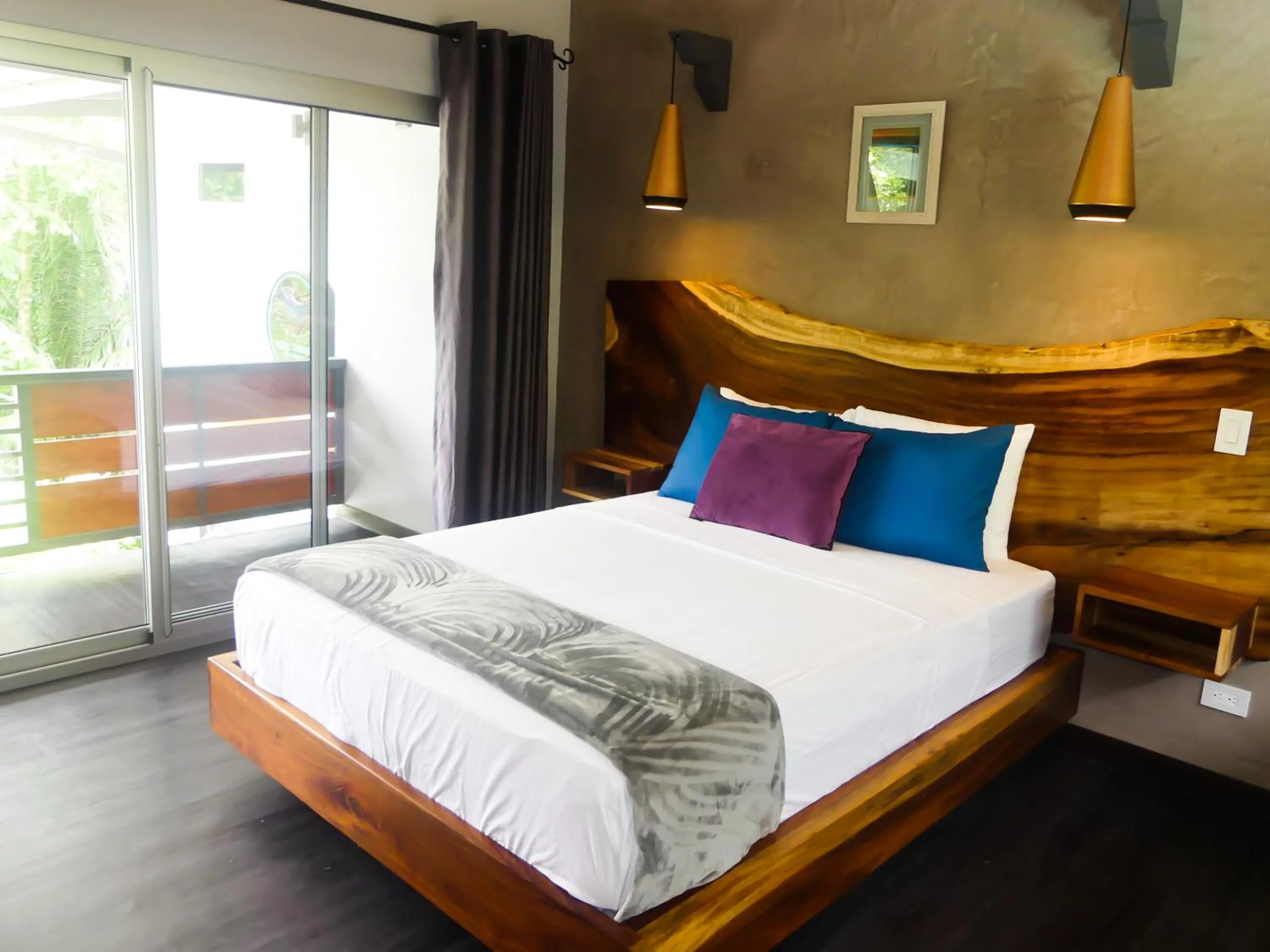 Bed in Hotel FAREMITI Uvita