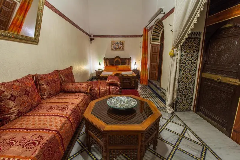 Bed in Riad Meski