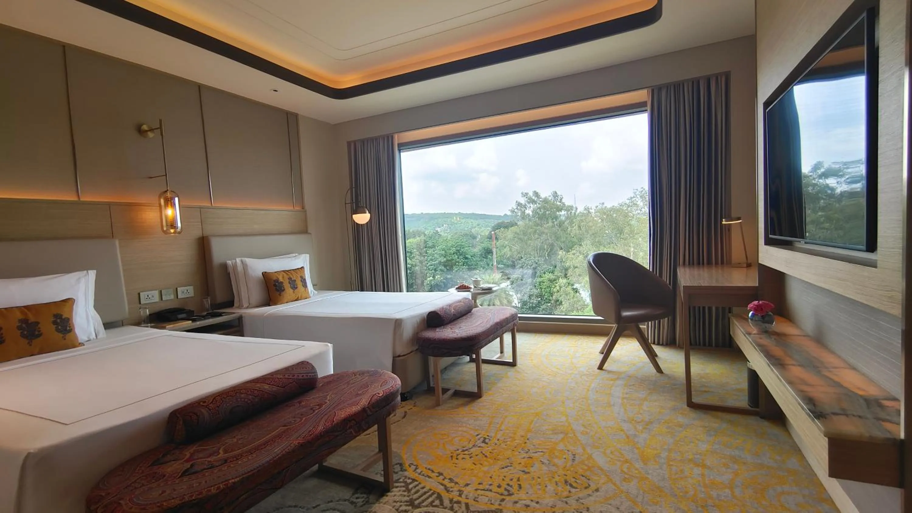 View (from property/room), Bed in Taj Lakefront Bhopal