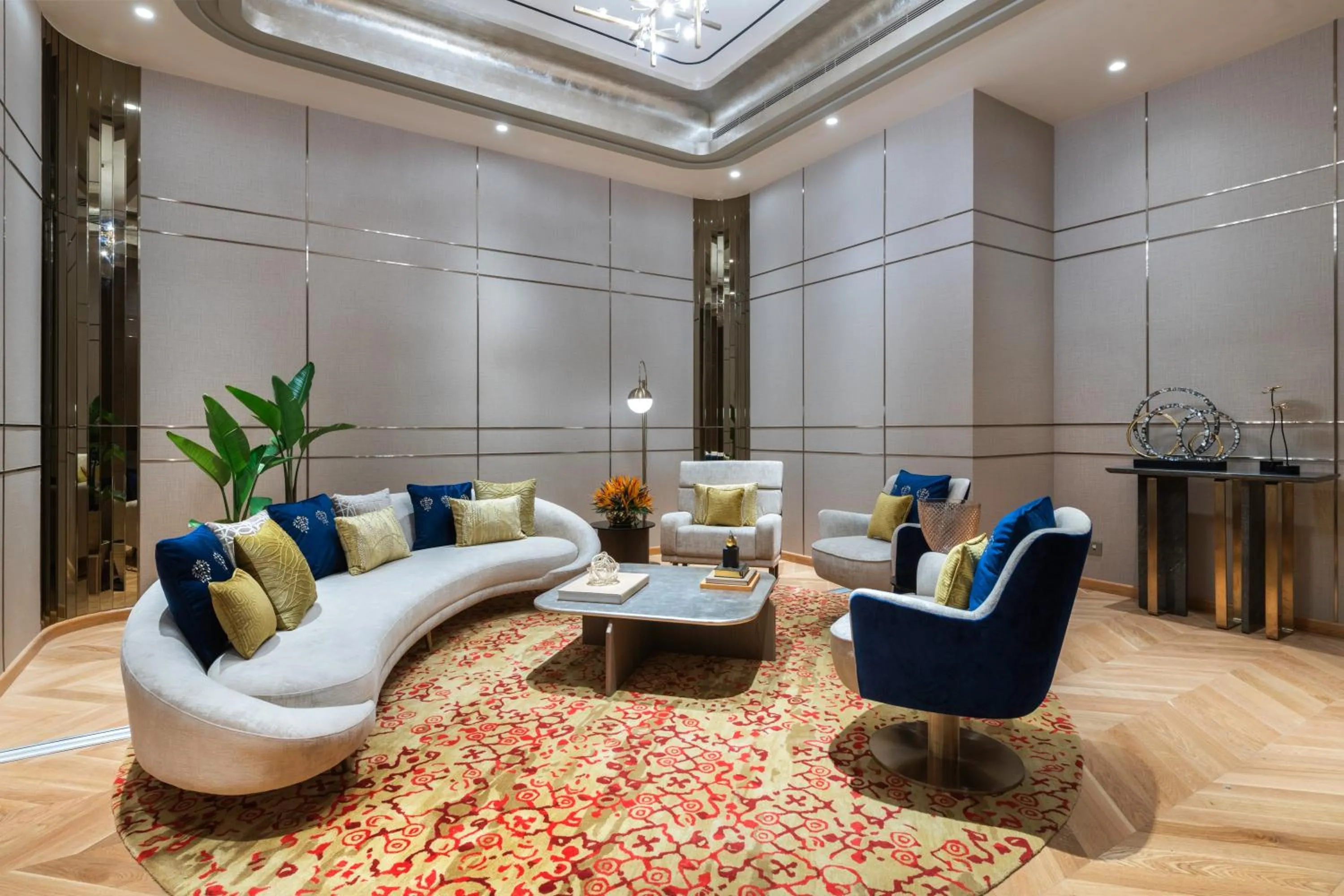 Seating area in Taj Lakefront Bhopal