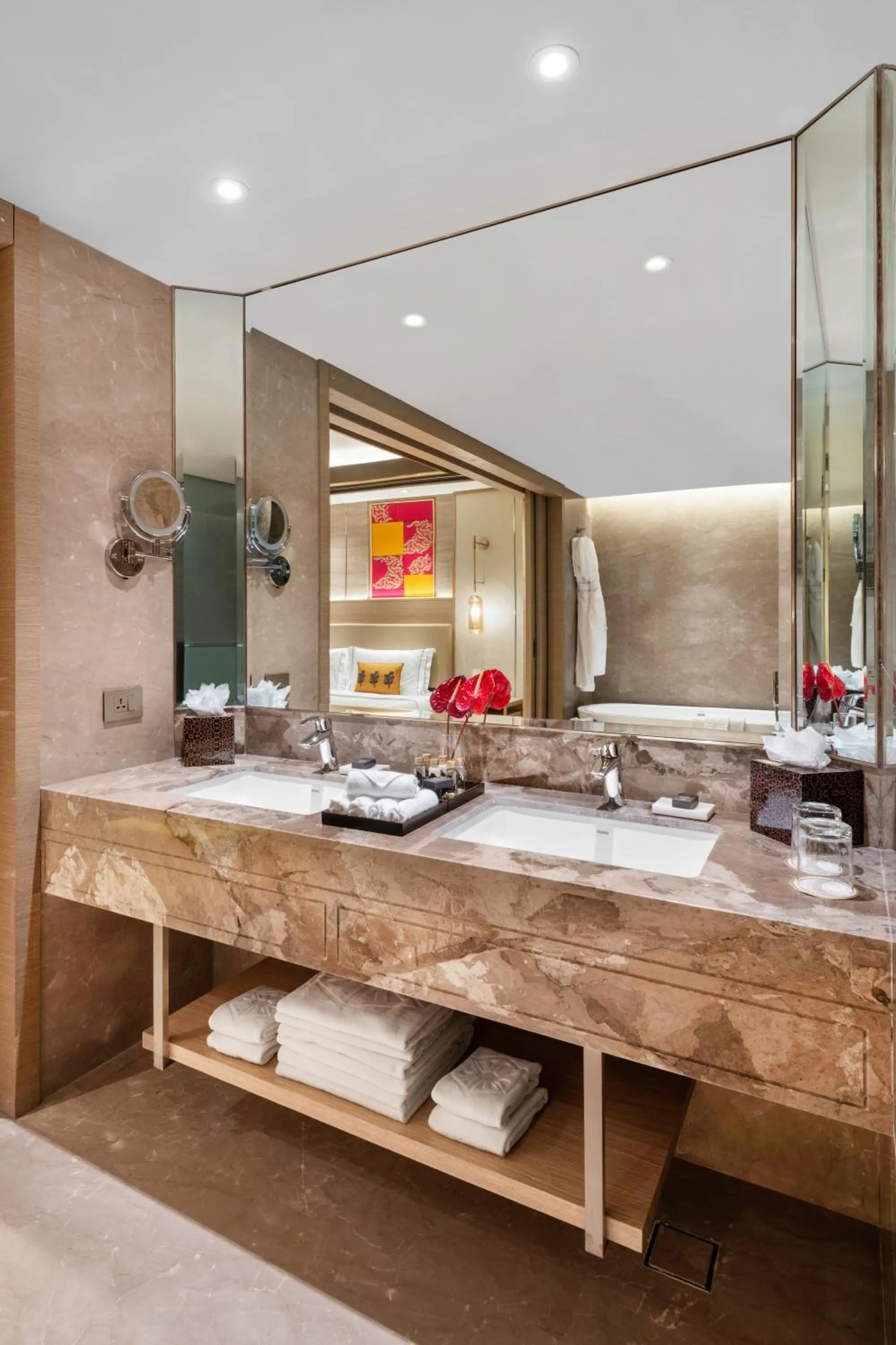 Bathroom in Taj Lakefront Bhopal