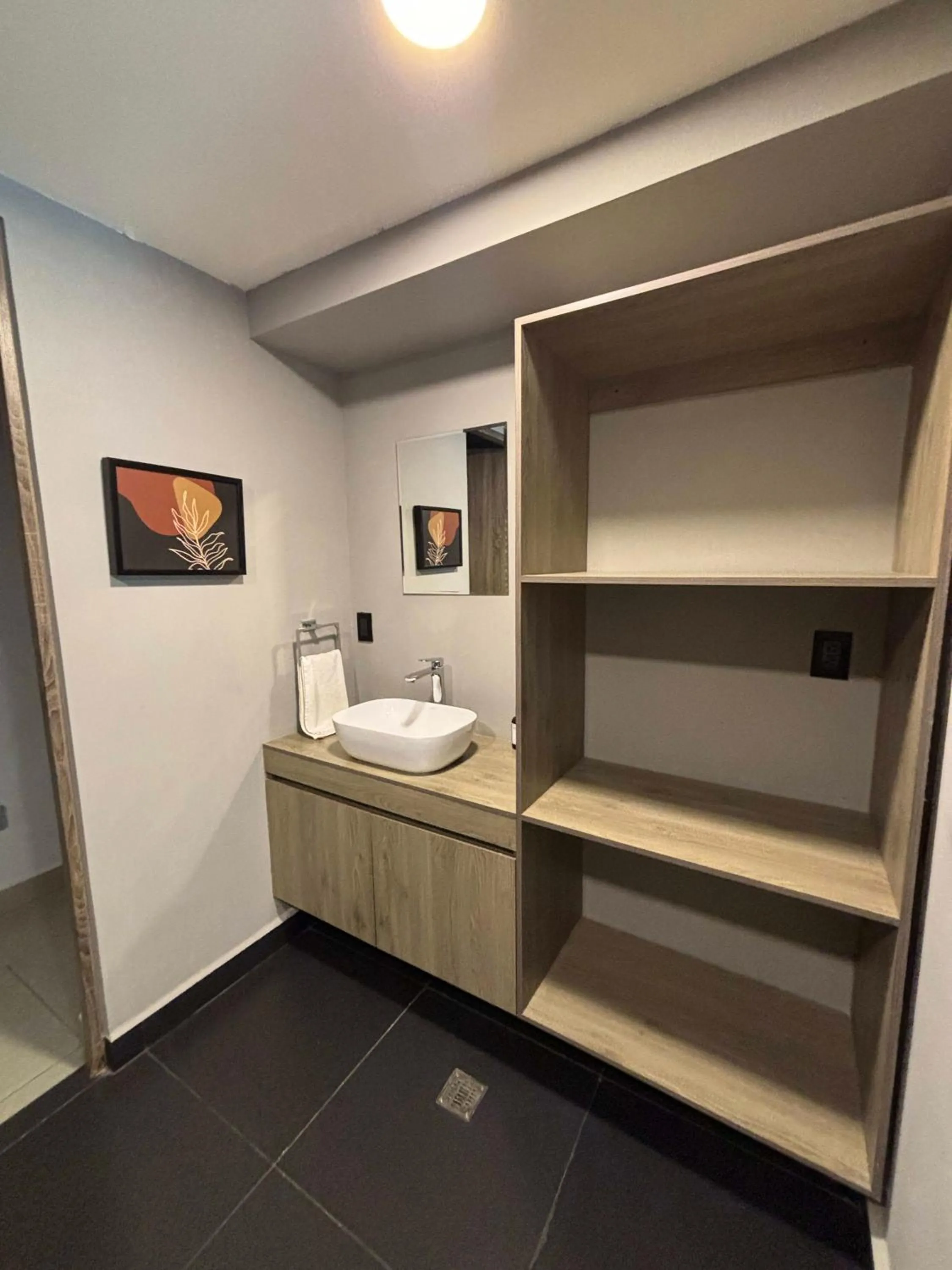 Bathroom in TERRAZA a una cuadra del Angel, King size Bed