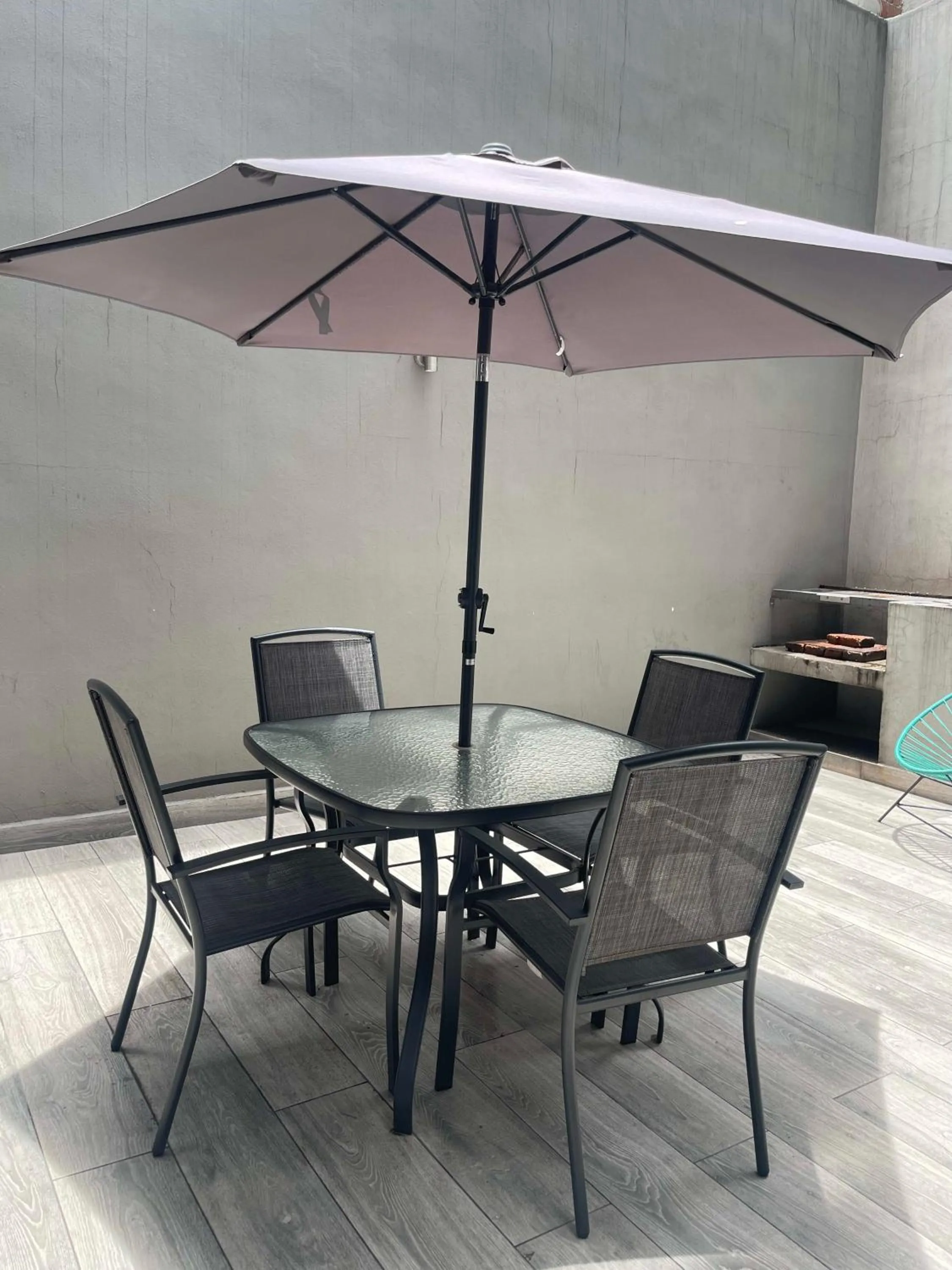 TERRAZA a una cuadra del Angel, King size Bed