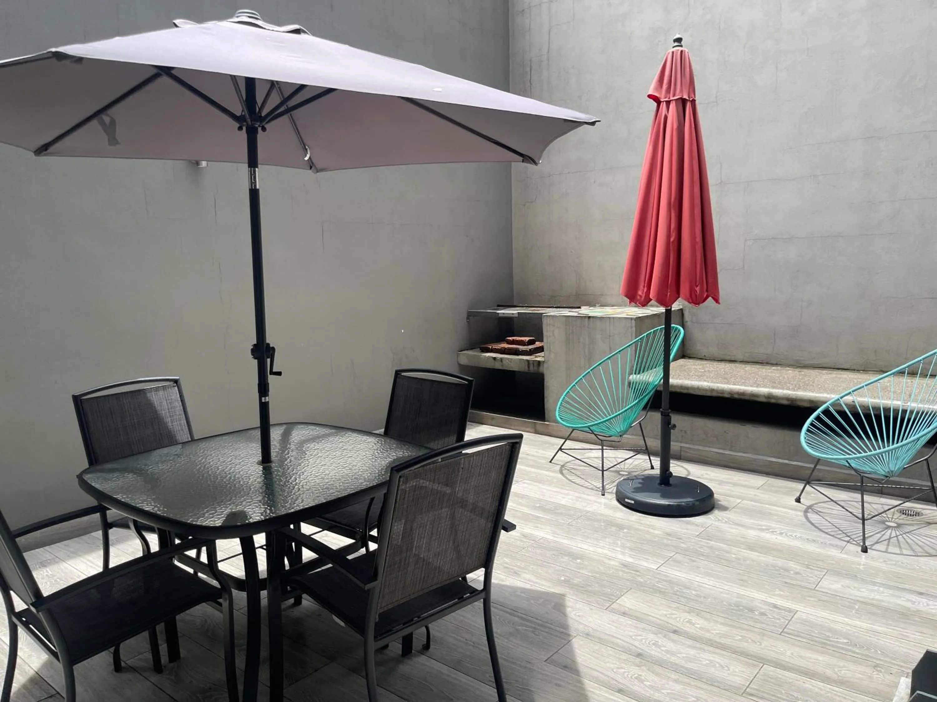 TERRAZA a una cuadra del Angel, King size Bed