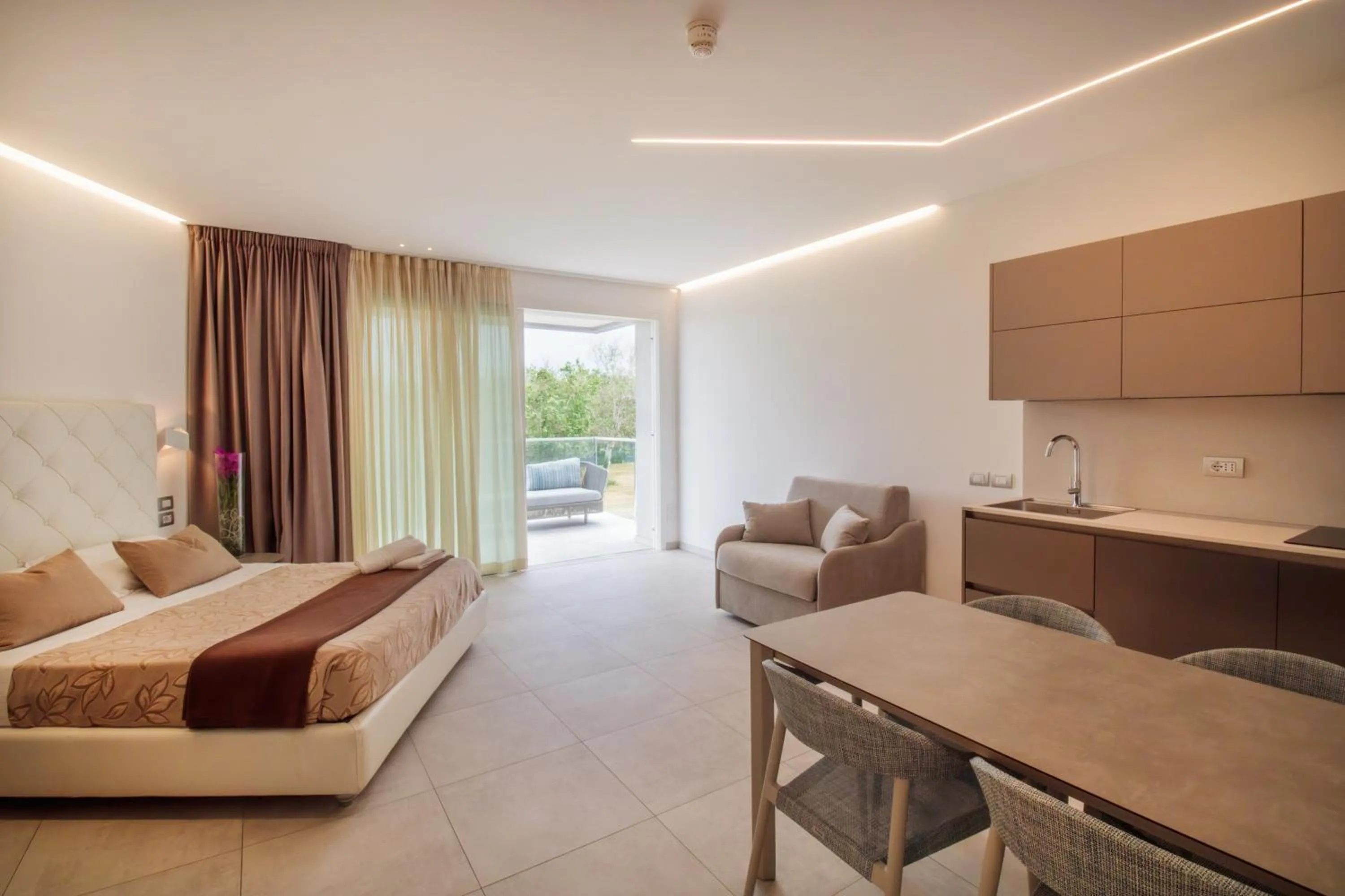 Bed in Hotel Residence Imperial