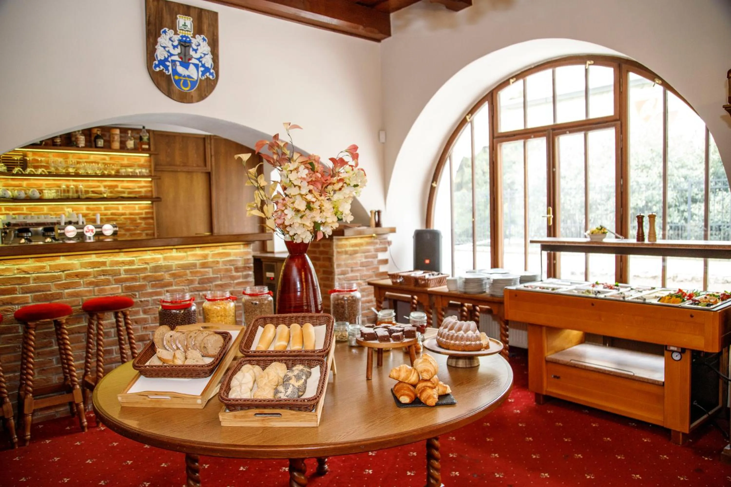 Breakfast in Rožmberský dvůr