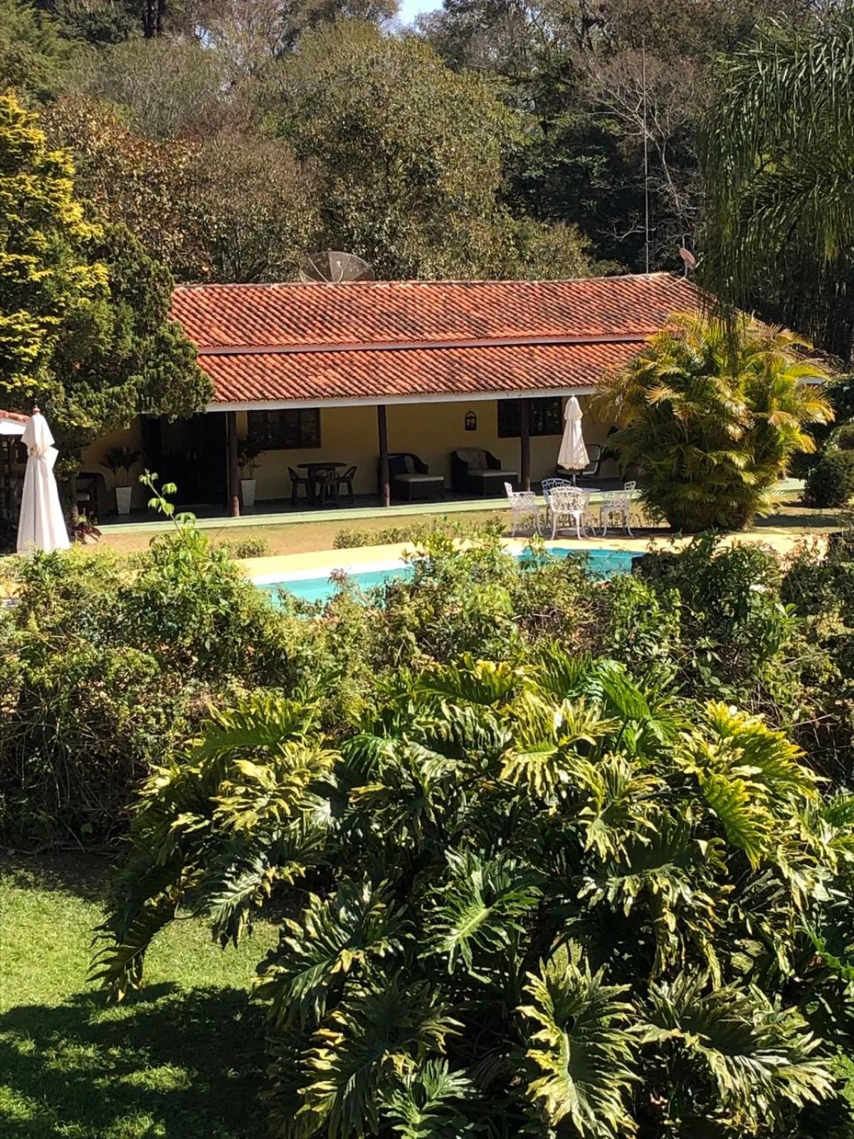 Garden in Pousada Realeza Atibaia