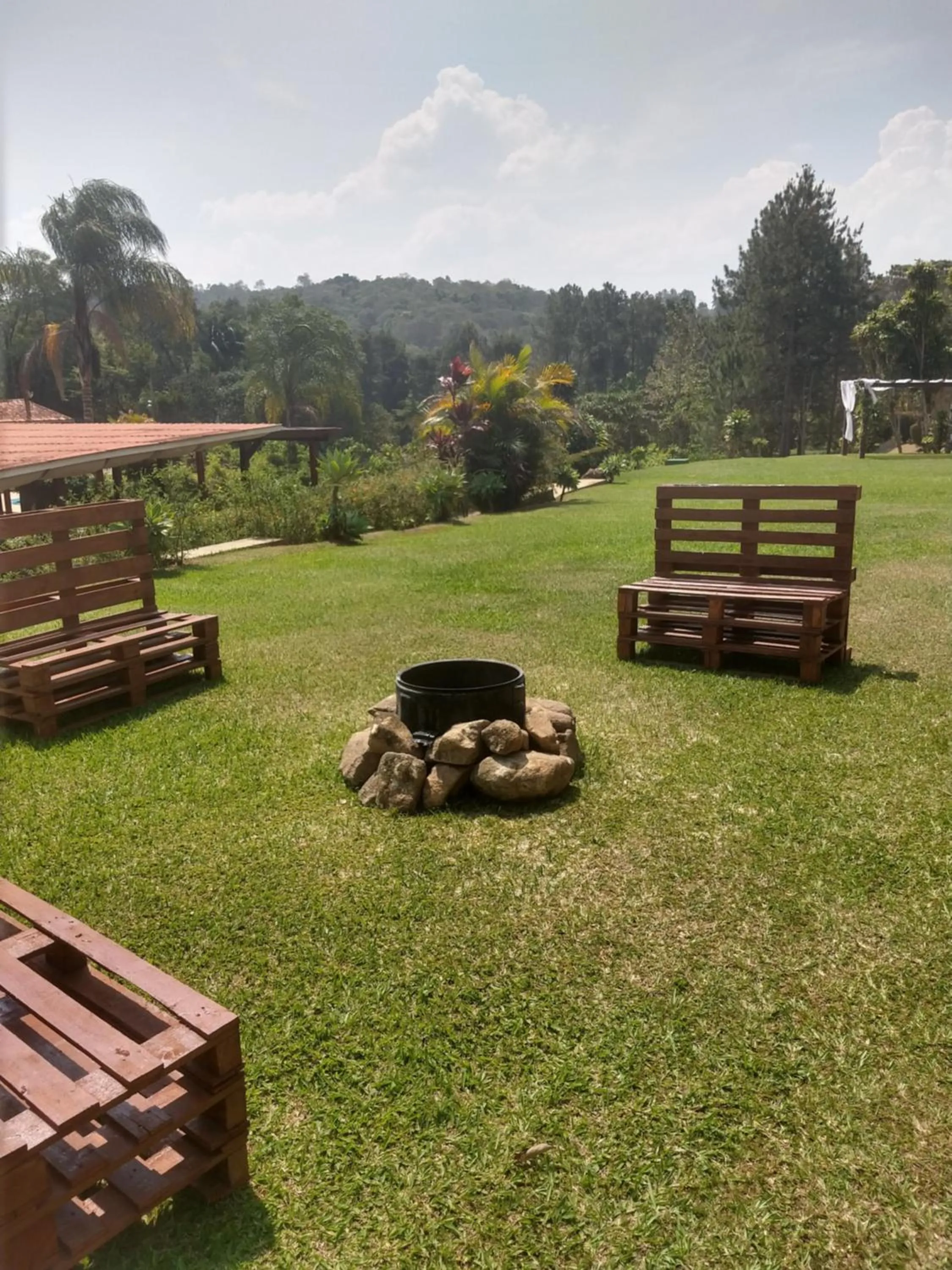 Garden in Pousada Realeza Atibaia