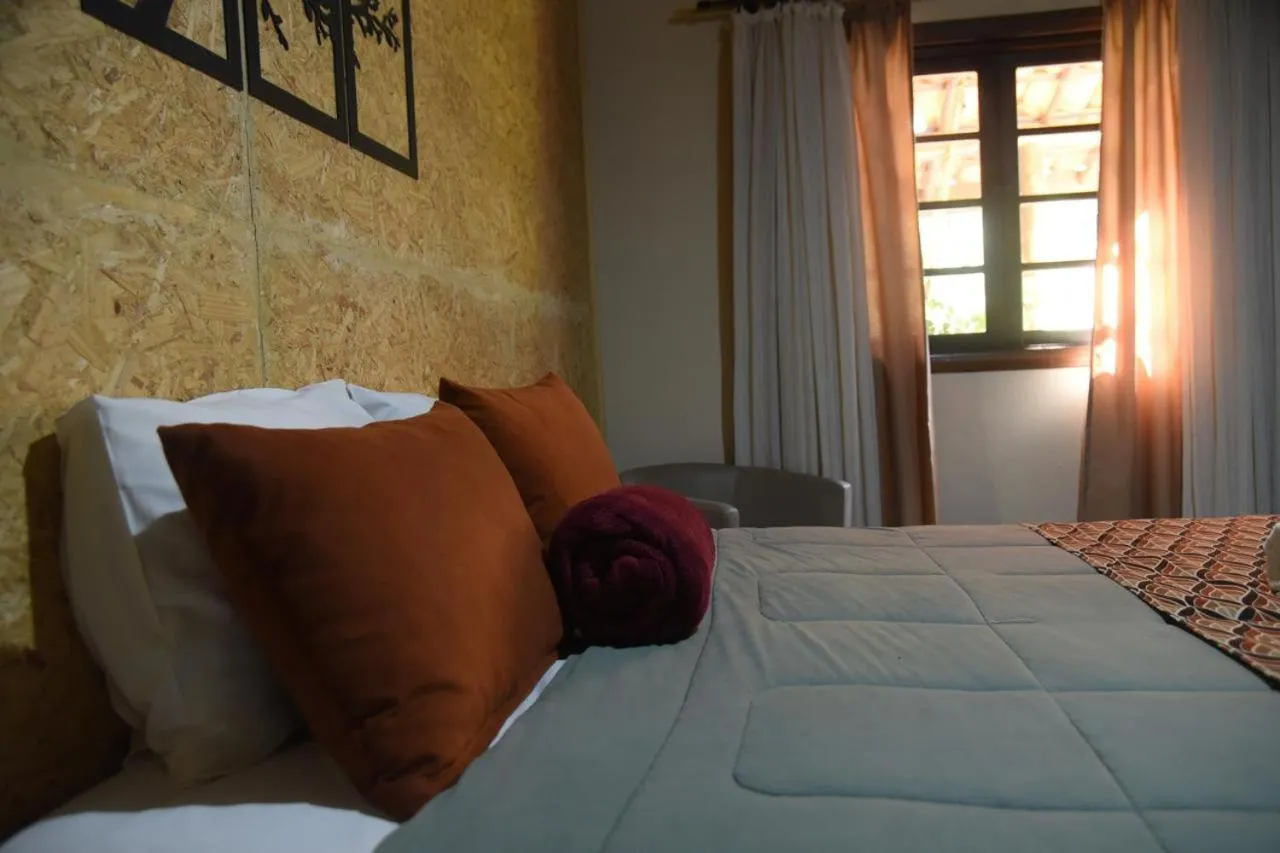Bed in Pousada Realeza Atibaia