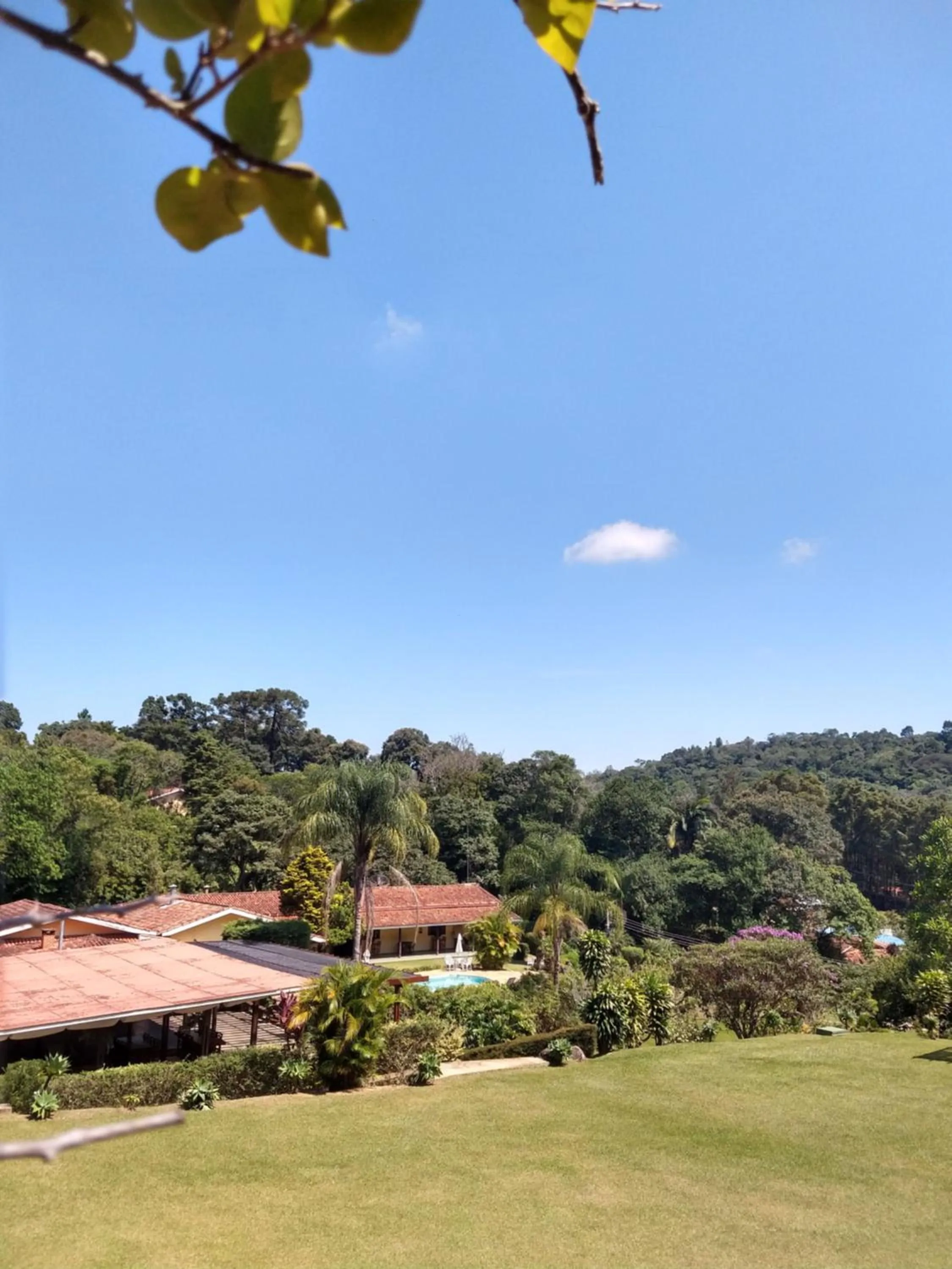 Natural landscape in Pousada Realeza Atibaia