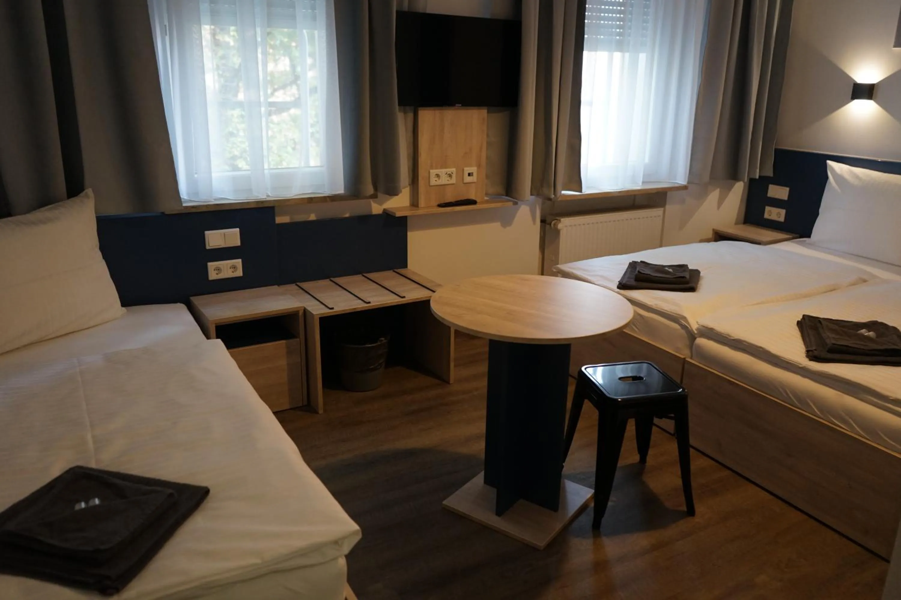 Bed in Hotel Central City Hbf Nürnberg Garni