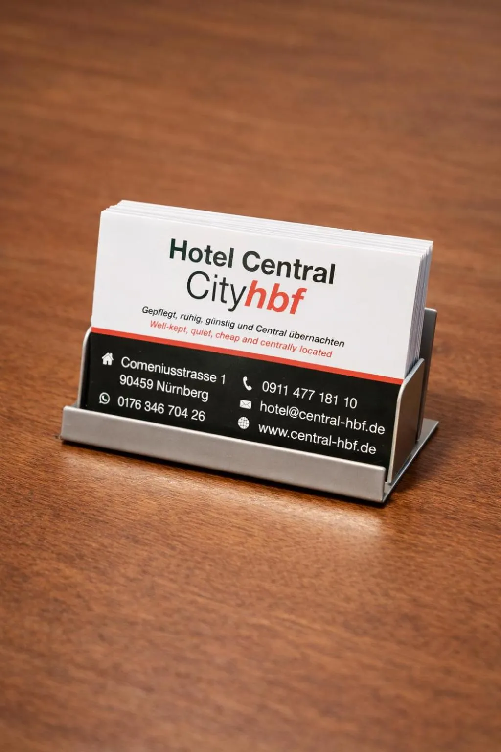 Hotel Central City Hbf Nürnberg Garni